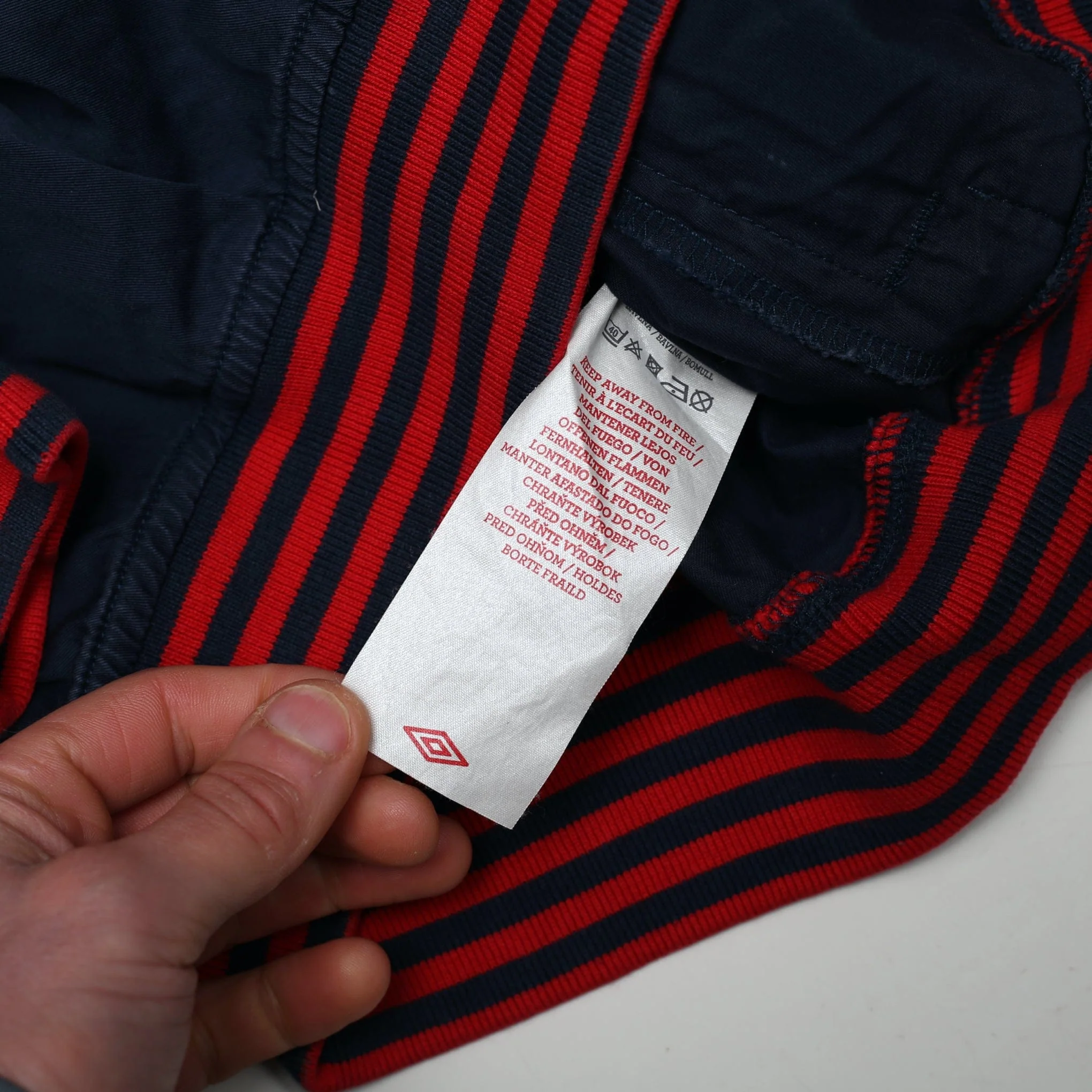 1966 Alf Ramsey England Retro Umbro Football Track Top Jacket (M) World Cup 66 - Image 16