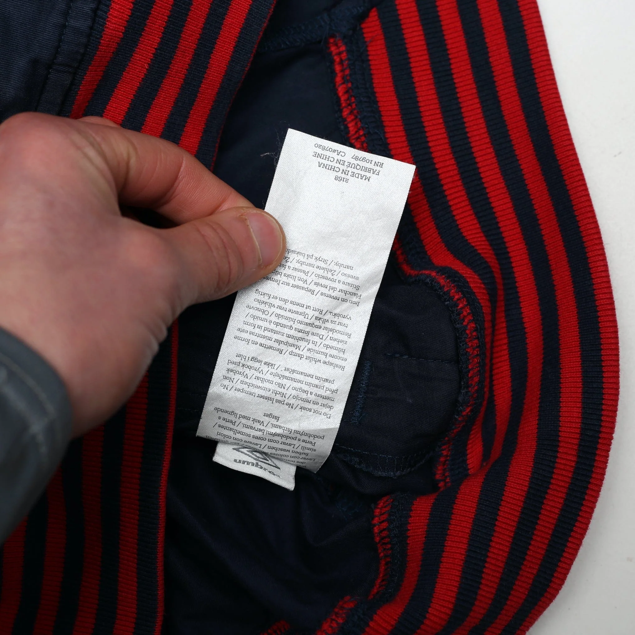 1966 Alf Ramsey England Retro Umbro Football Track Top Jacket (M) World Cup 66 - Image 17