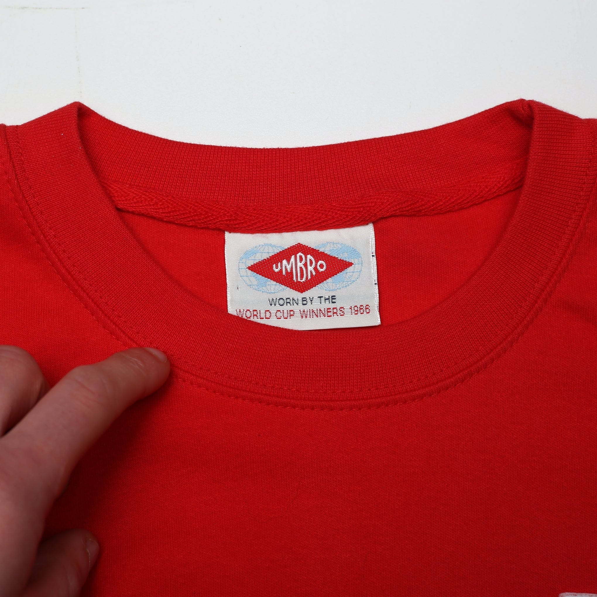 1966 Moore #6 England Retro Umbro Away LS Football Shirt (XL) BNWT - Image 15