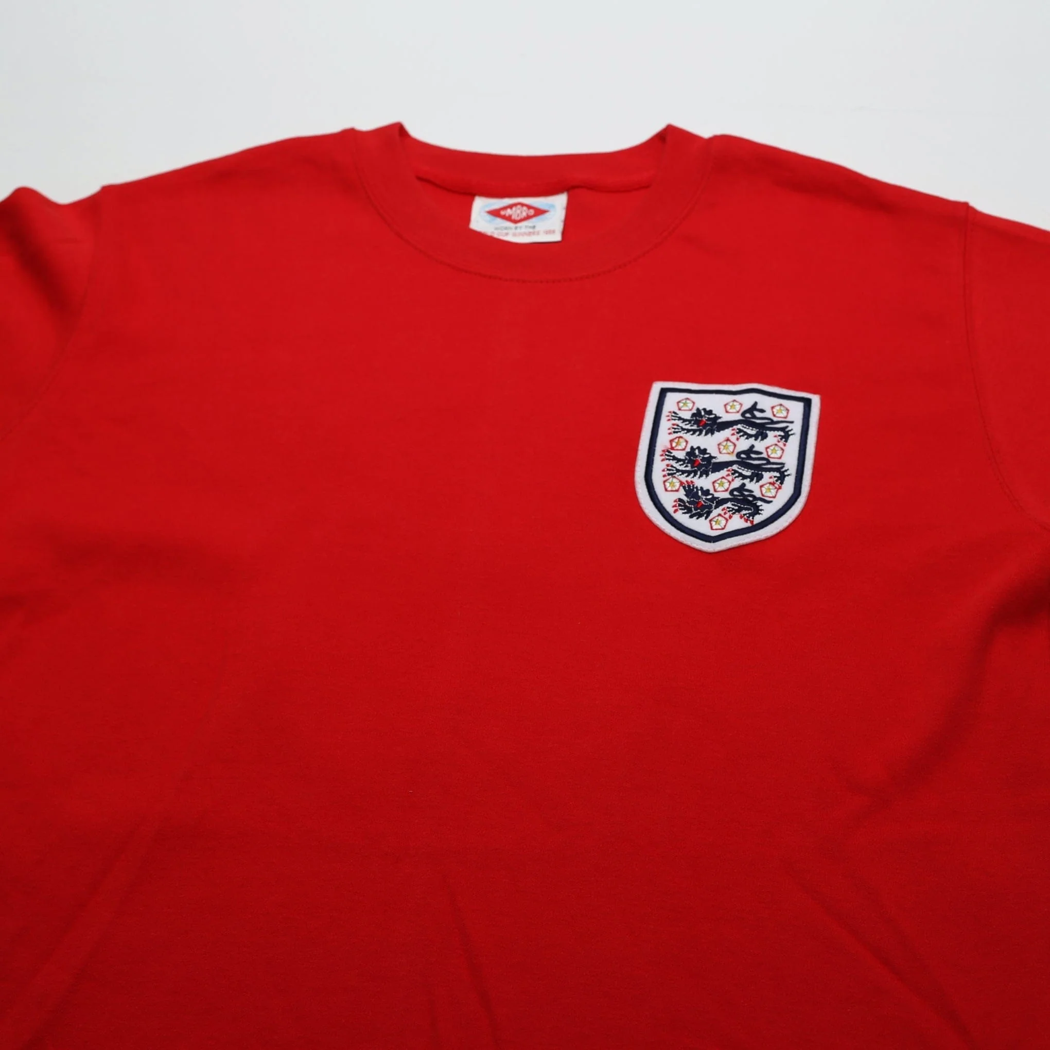 1966 Moore #6 England Retro Umbro Away LS Football Shirt (XL) BNWT - Image 3