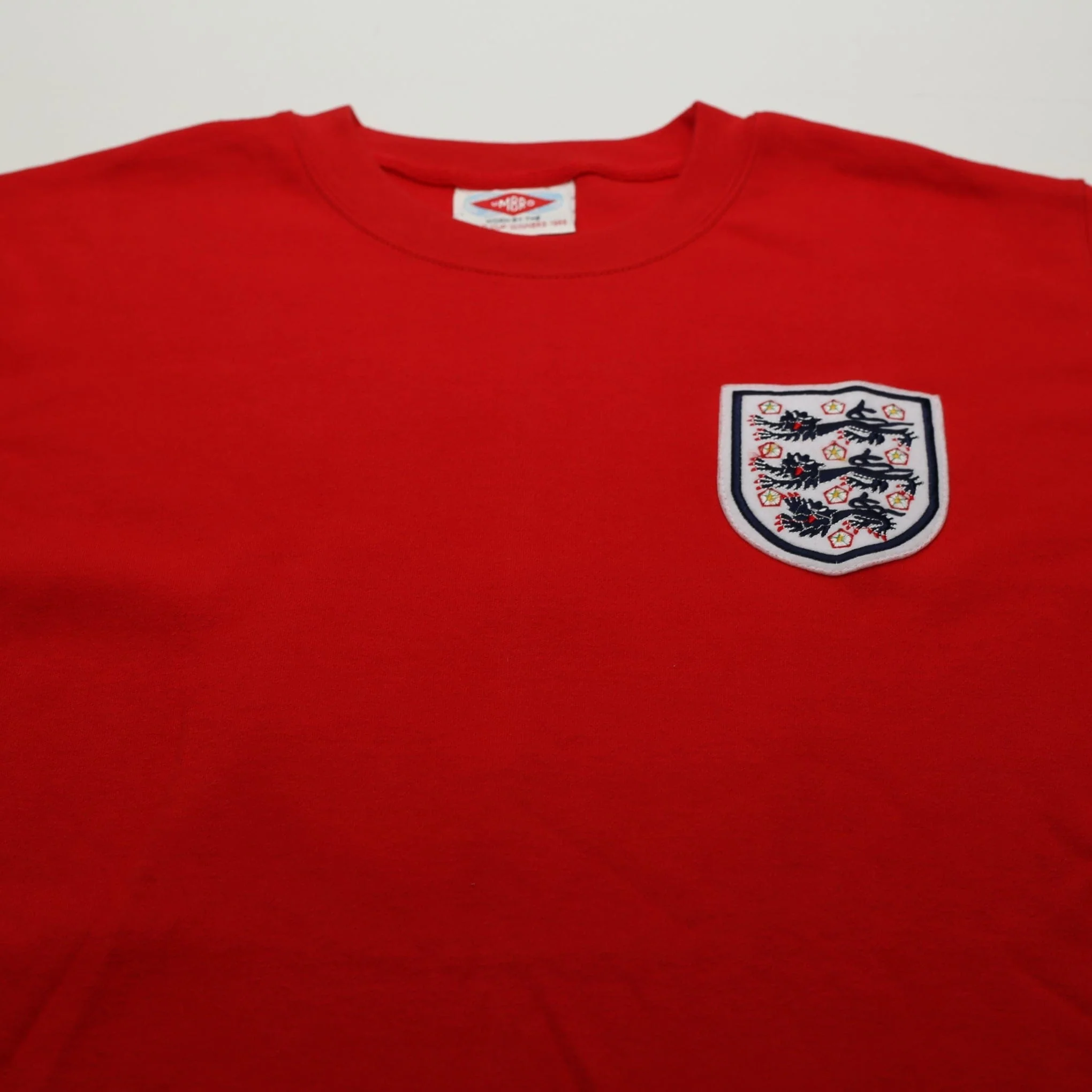 1966 Moore #6 England Retro Umbro Away LS Football Shirt (XL) BNWT - Image 4