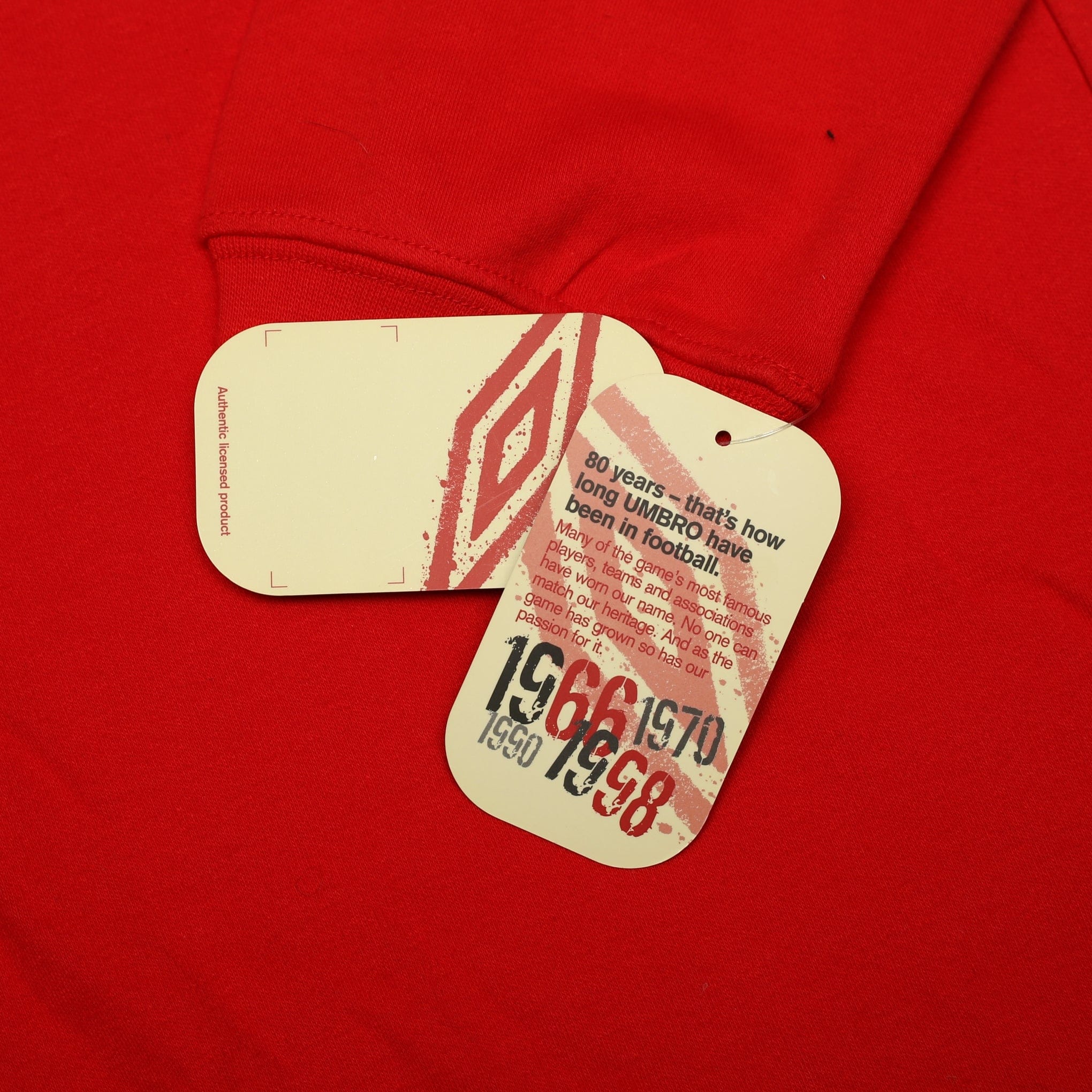 1966 Moore #6 England Retro Umbro Away LS Football Shirt (XL) BNWT - Image 9