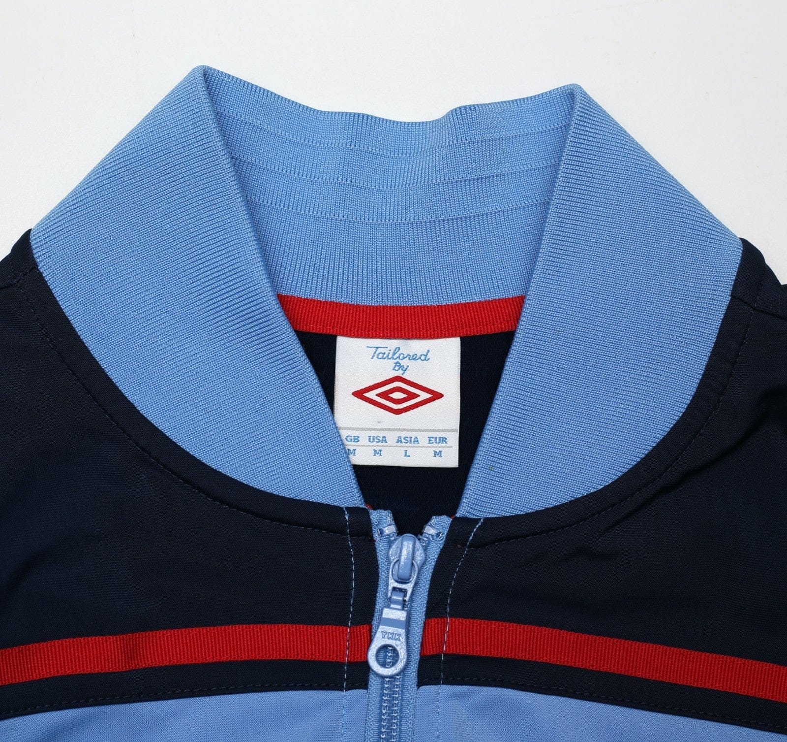 1981 MANCHESTER CITY Retro Umbro FA Cup Final Centenary Football Track Top (M) - Image 9
