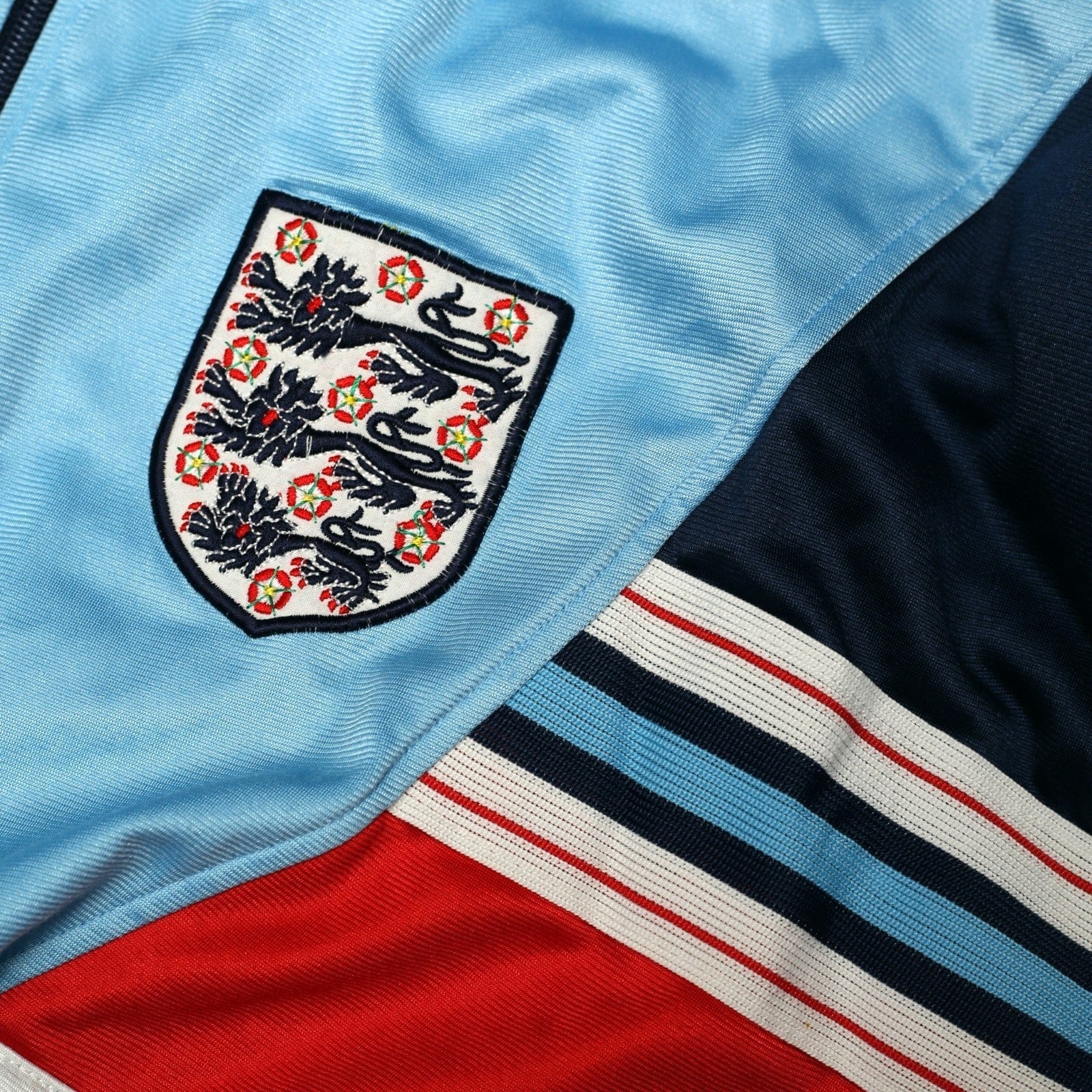 1987/90 England Vintage Umbro Track Top Jacket (S/M) Euro 88 - Image 9