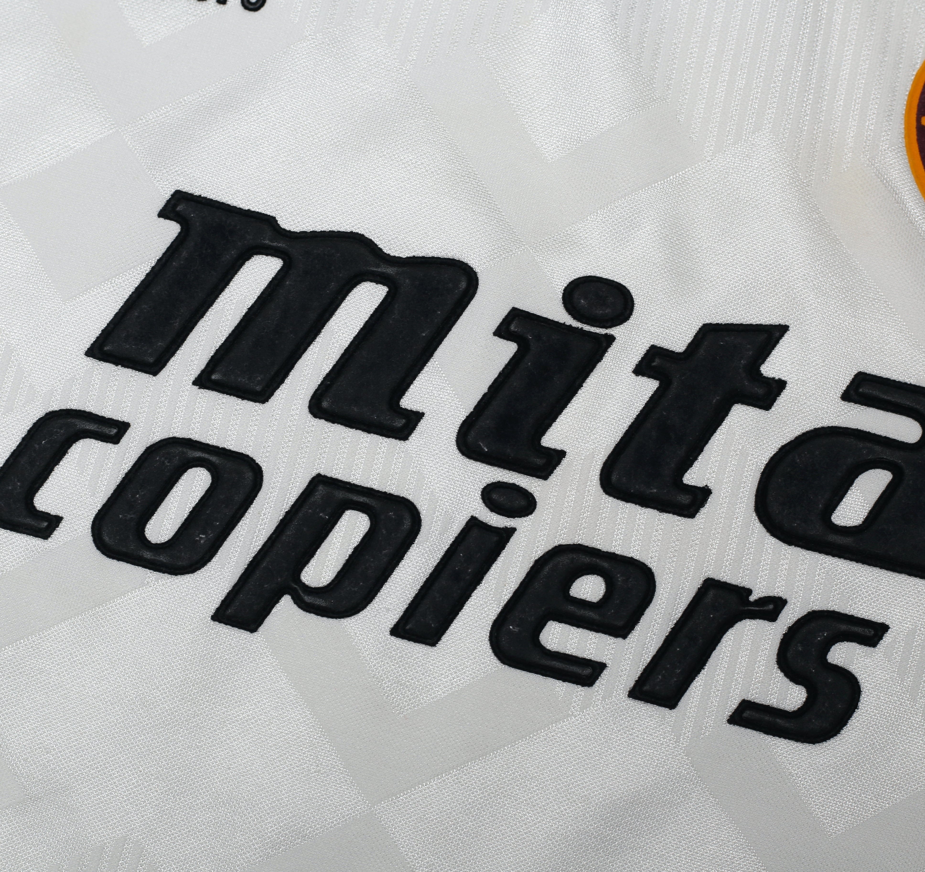 1990/92 Aston Villa Vintage Umbro Away Football Shirt (S) - Image 9