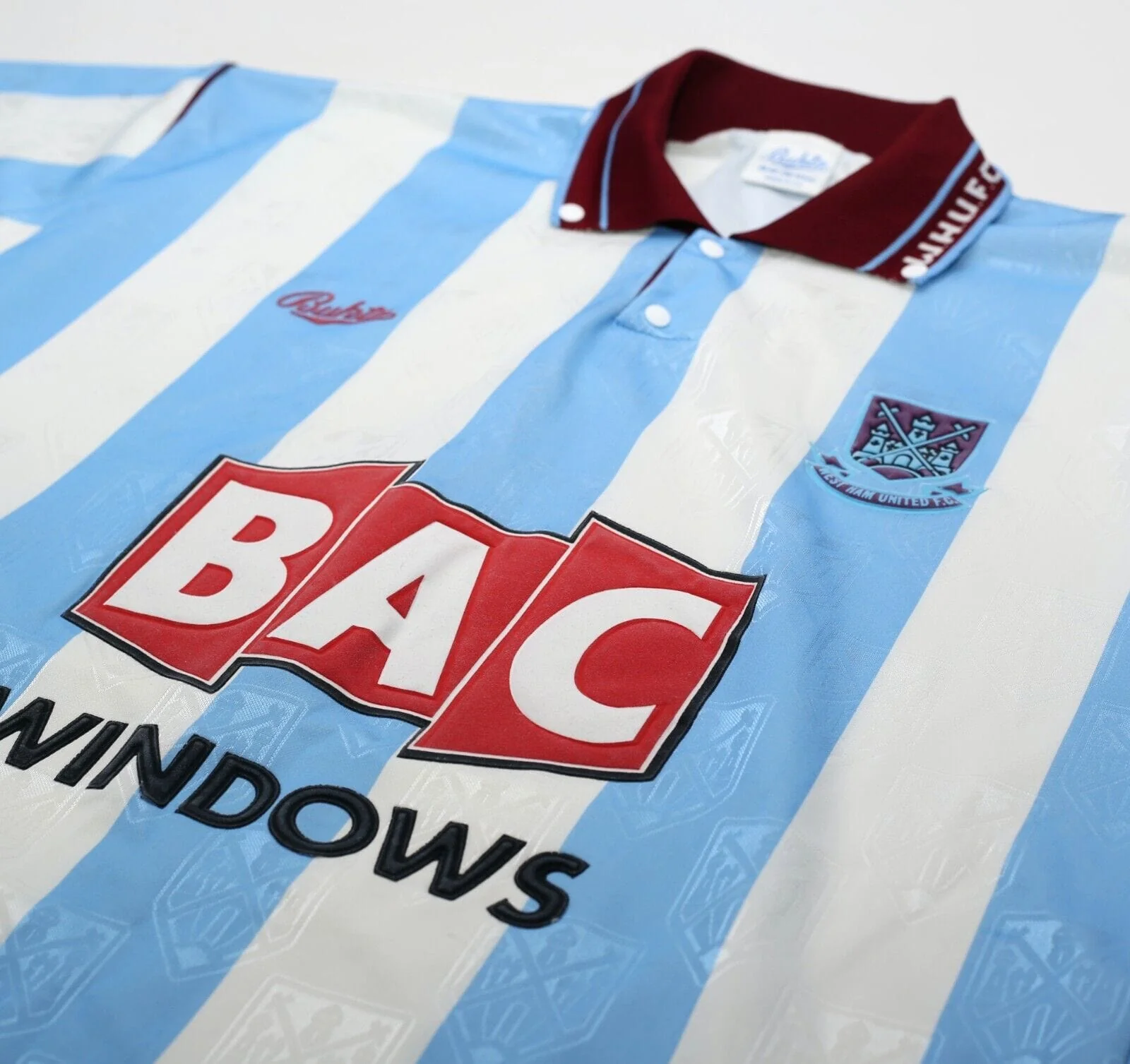 1991/92 WEST HAM UNITED Vintage Bukta Away Football Shirt (M) 38/40 - Image 5