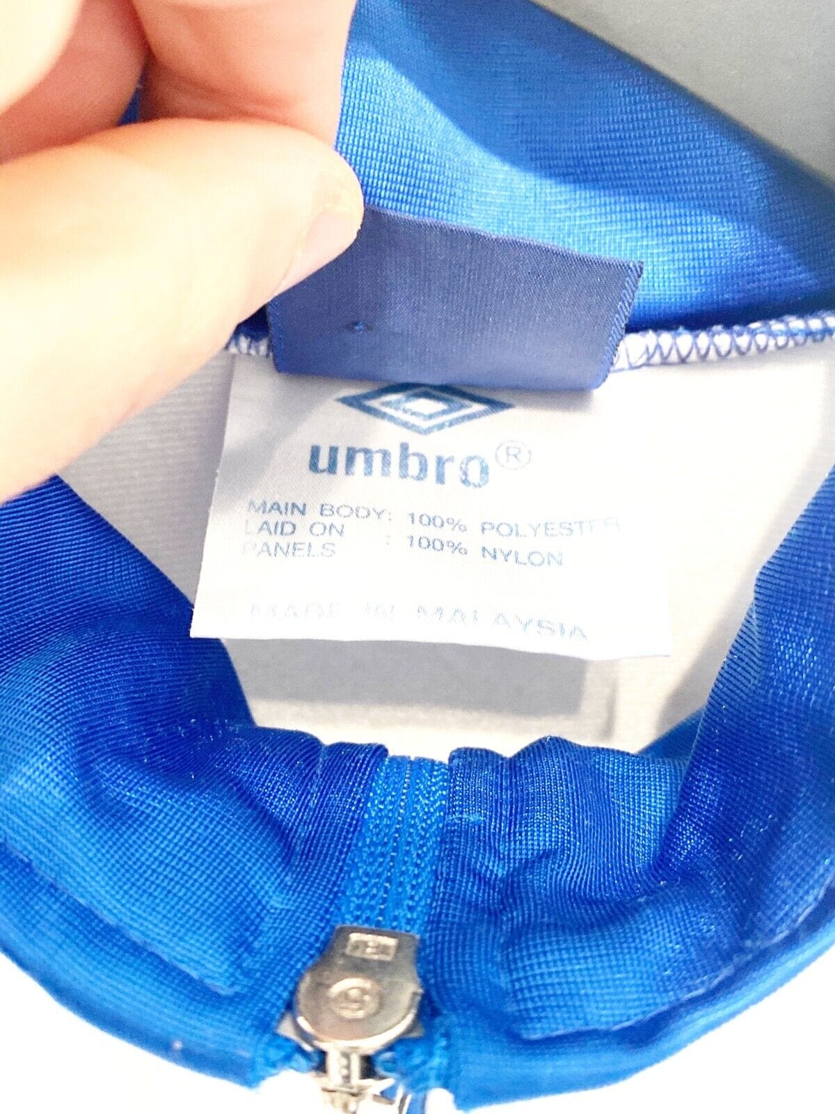 1991/93 EVERTON Vintage Umbro Football Track Top Jacket (S/M) - Image 5