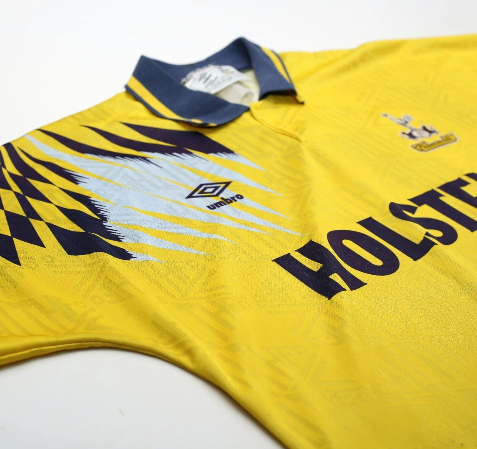 1991/95 Tottenham Hotspur Vintage Umbro Away Football Shirt (L) - Image 6