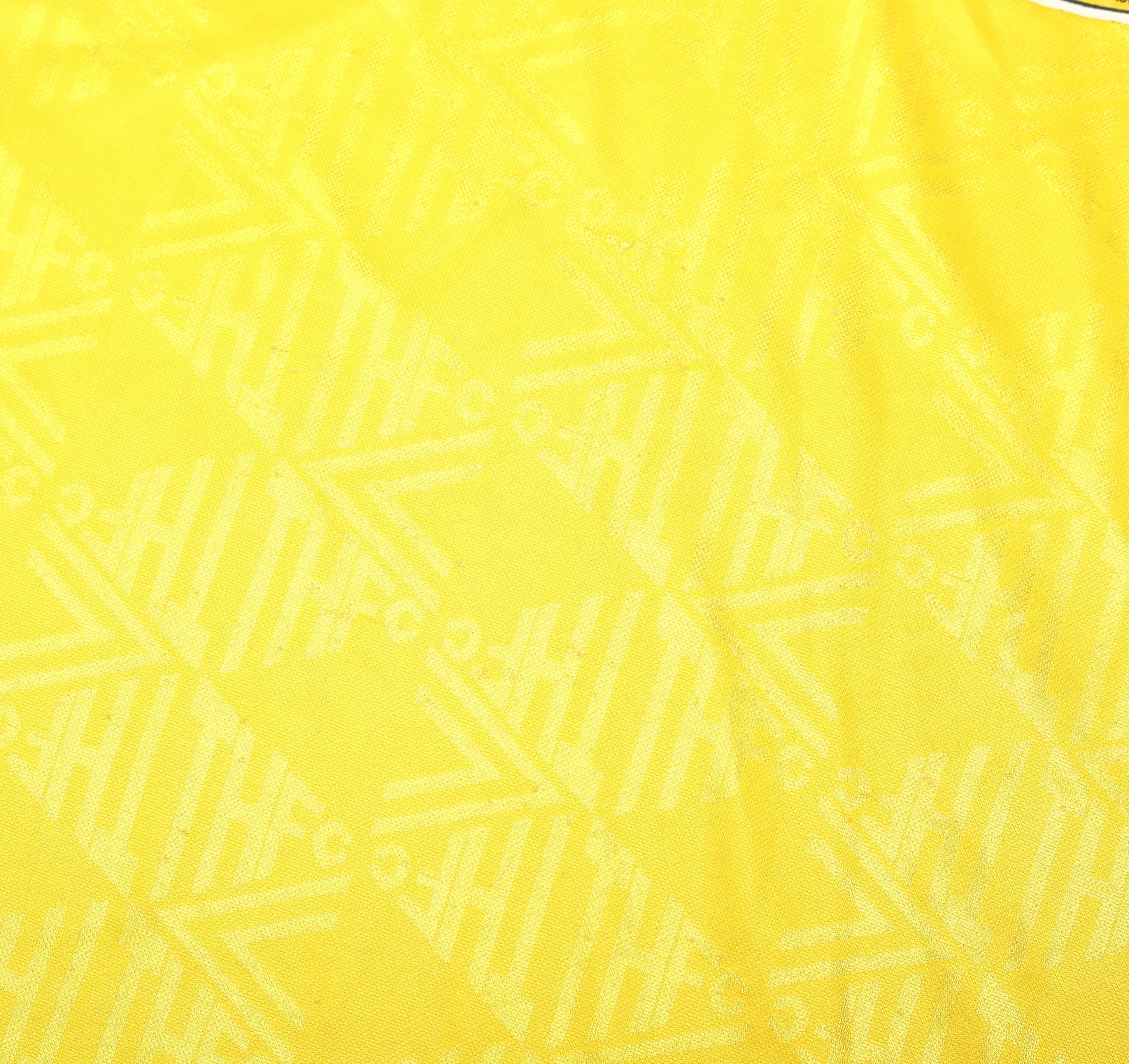 1991/95 Tottenham Hotspur Vintage Umbro Away Football Shirt (LB) - Image 10