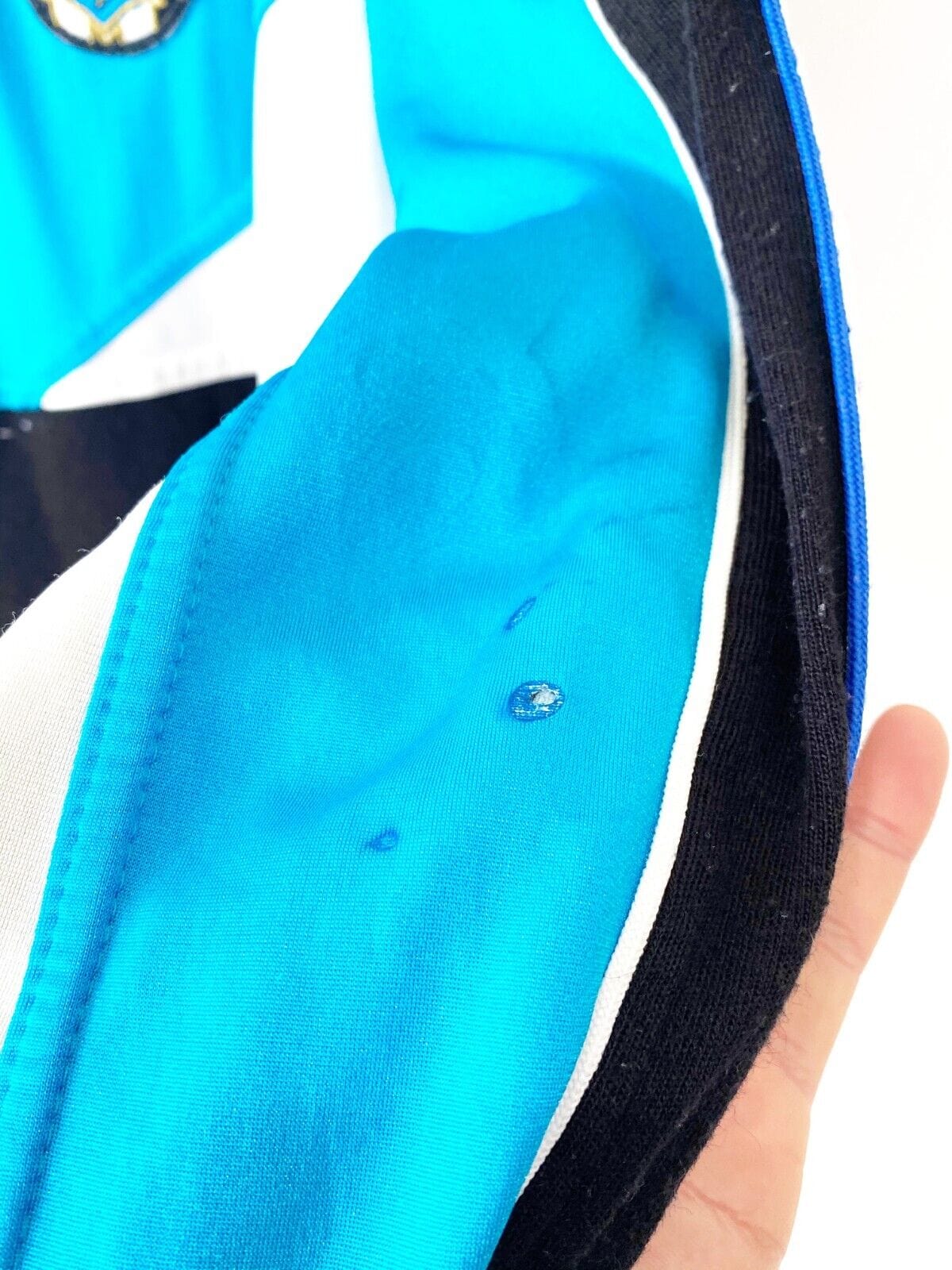 1992/93 JUVENTUS Vintage Kappa 1/4 Zip Track Top Jacket (M) Danone - Image 3