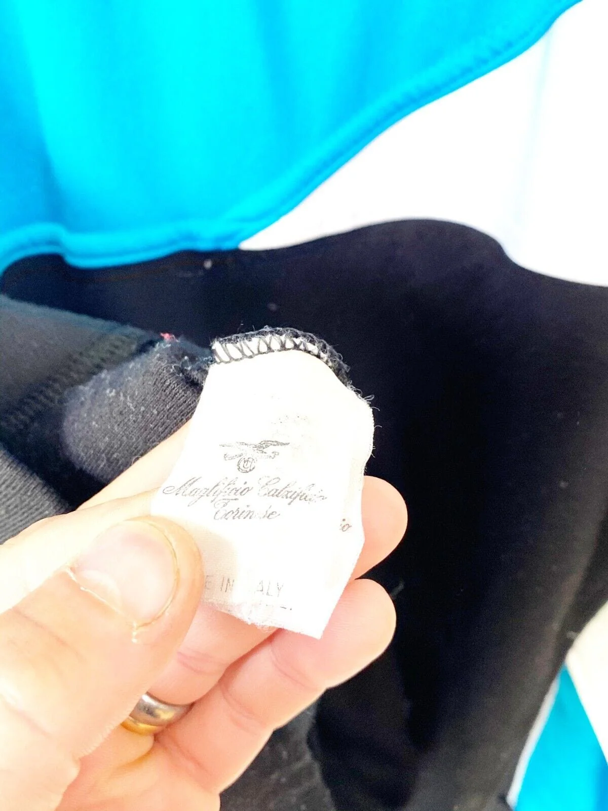 1992/93 JUVENTUS Vintage Kappa 1/4 Zip Track Top Jacket (M) Danone - Image 6