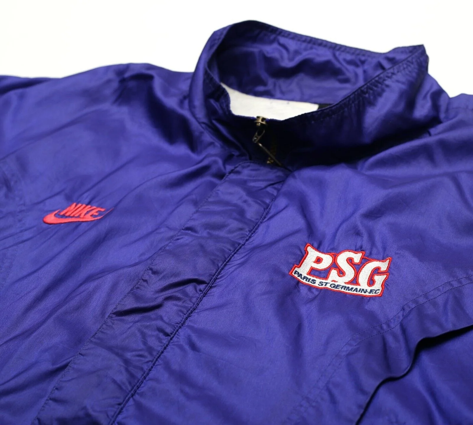 1992/93 PSG Vintage Nike Football Track Top Jacket (XL) Paris Saint Germain - Image 5
