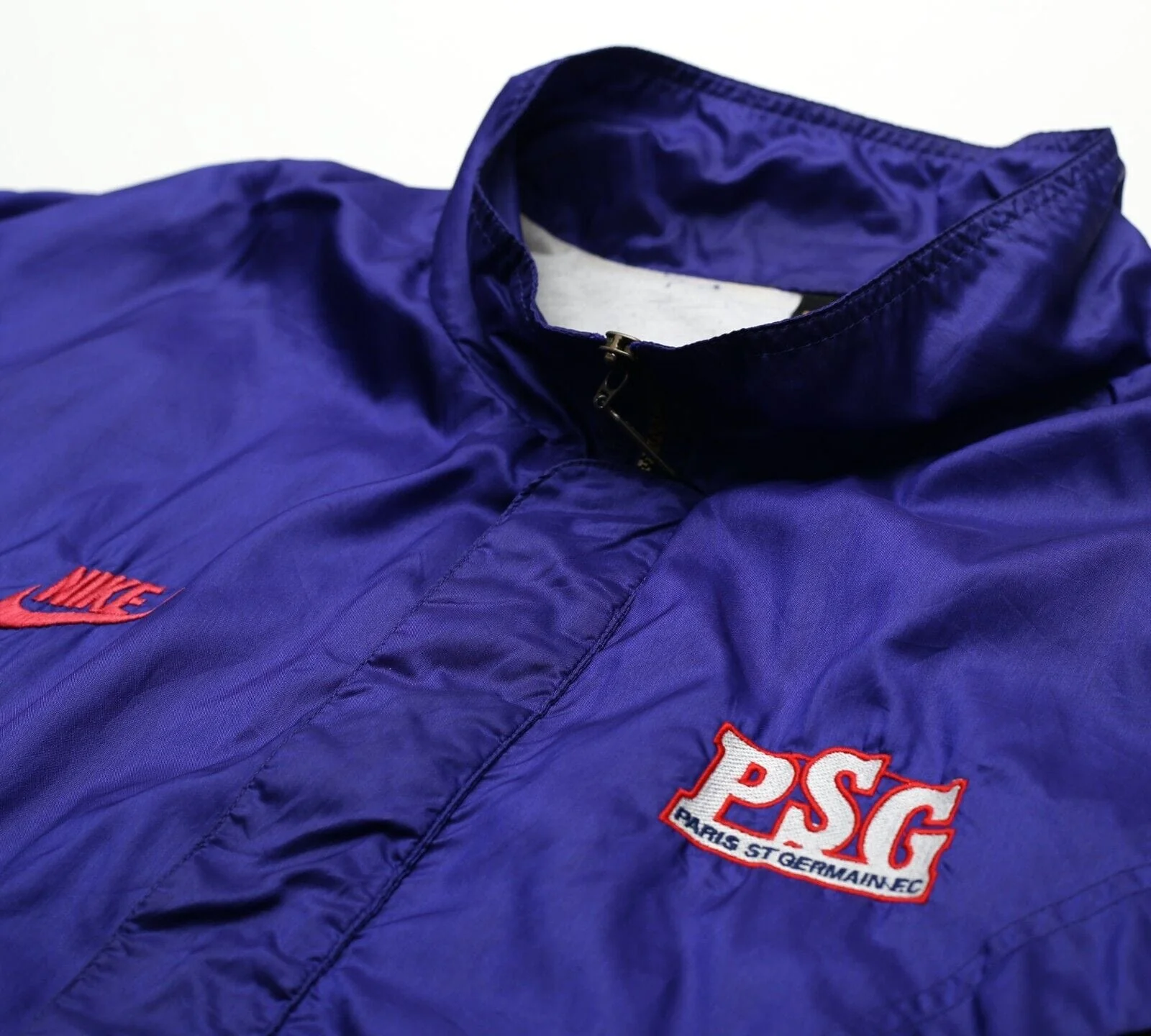 1992/93 PSG Vintage Nike Football Track Top Jacket (XL) Paris Saint Germain - Image 7