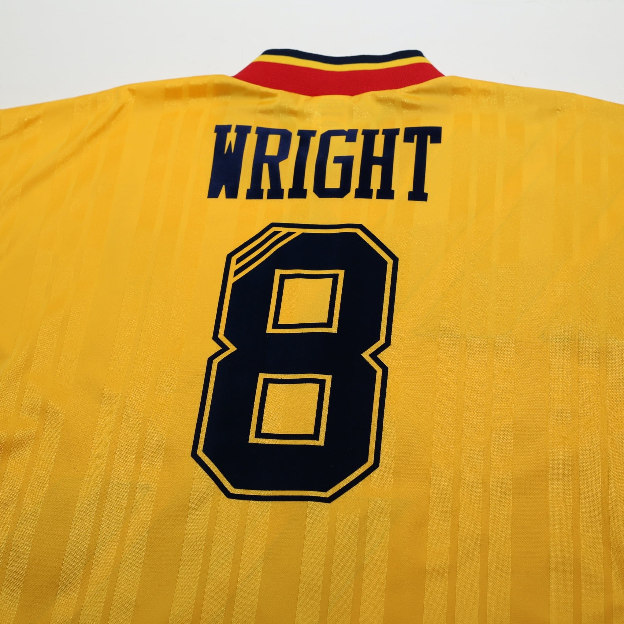 1993/94 Wright #8 Arsenal adidas Equipment Away Football Shirt (XL) - Image 10