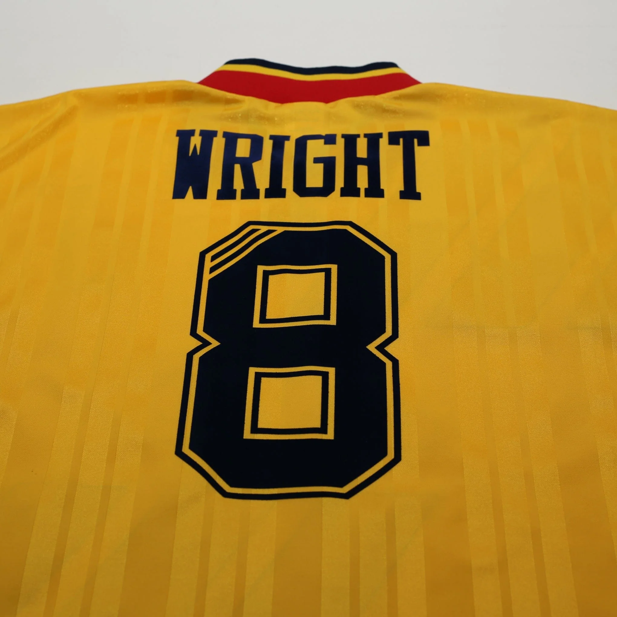 1993/94 Wright #8 Arsenal adidas Equipment Away Football Shirt (XL) - Image 11