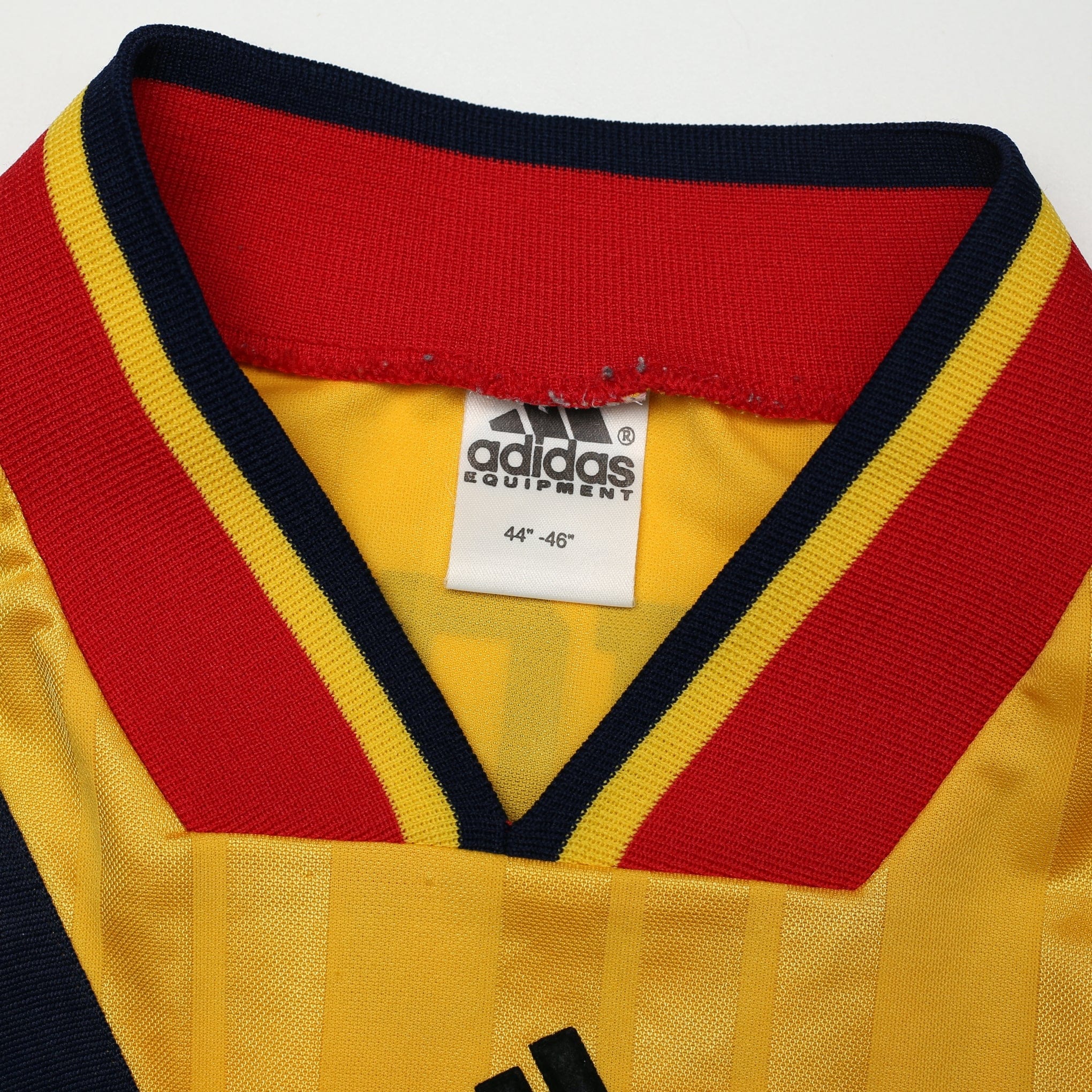 1993/94 Wright #8 Arsenal adidas Equipment Away Football Shirt (XL) - Image 15