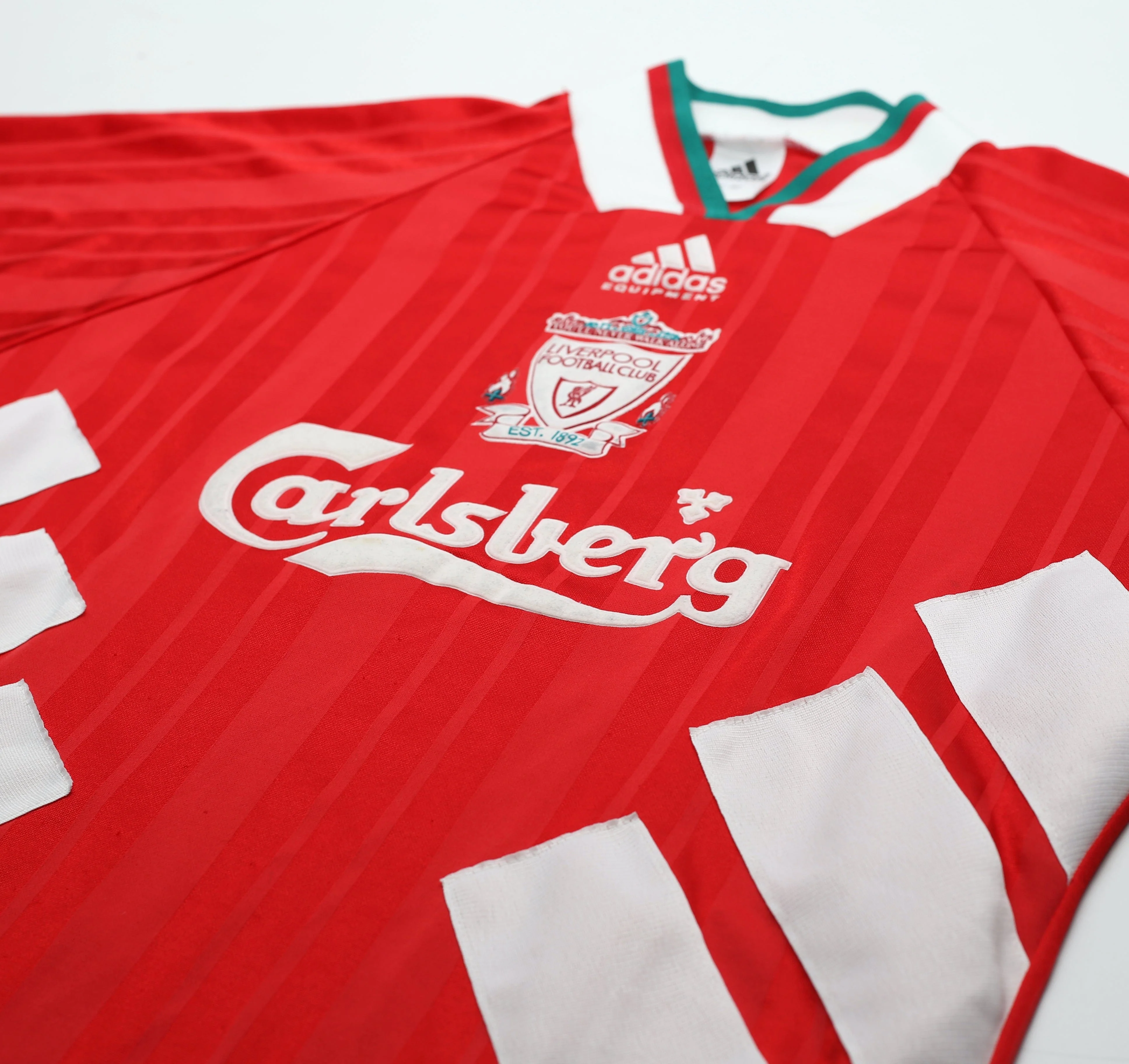 1993/95 LIVERPOOL Vintage adidas Equipment Home Football Shirt 38/40 (M) - Image 5