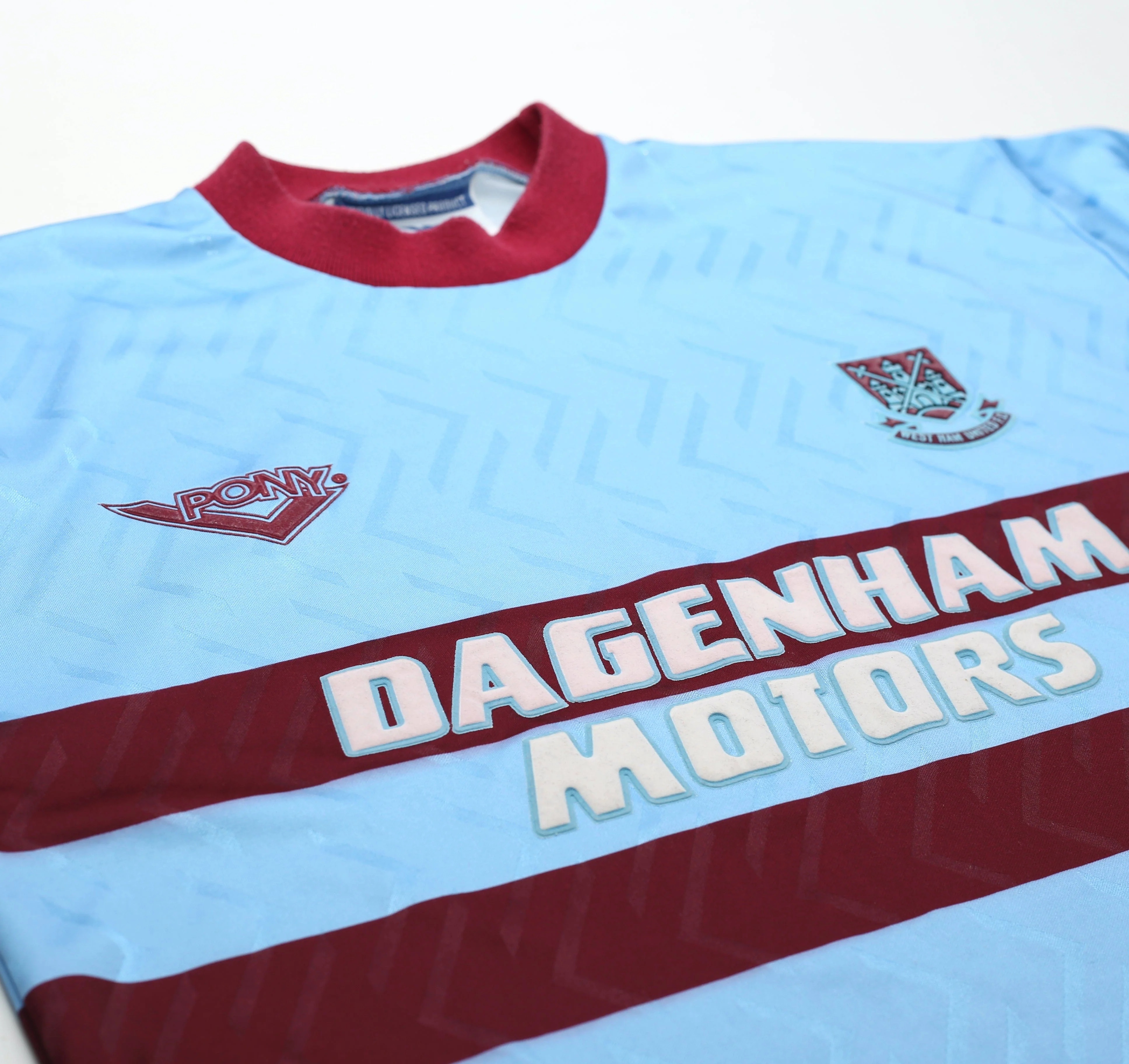 1993/95 West Ham United Vintage PONY Away Football Shirt (M) 38/40 - Image 6