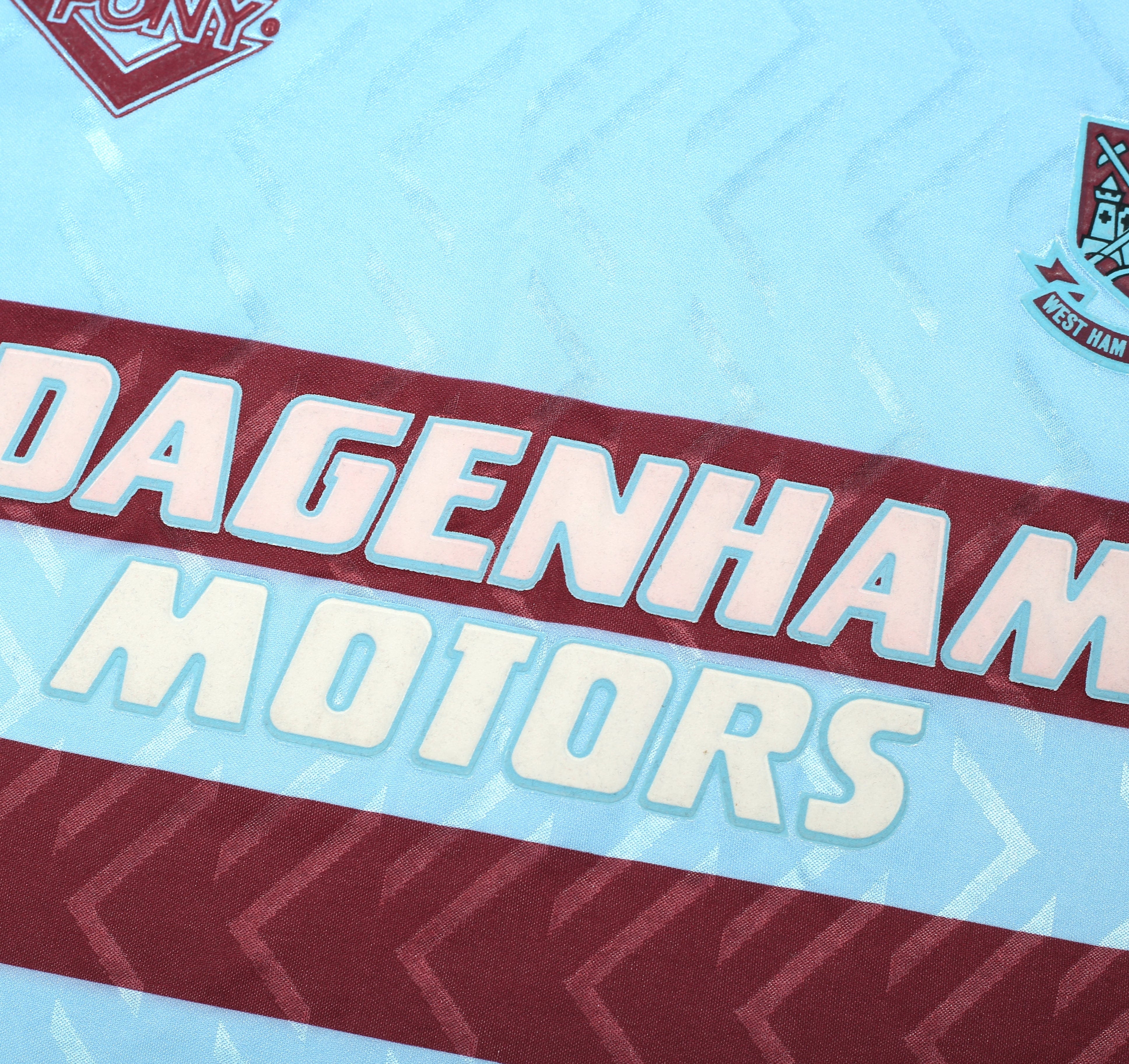 1993/95 West Ham United Vintage PONY Away Football Shirt (M) 38/40 - Image 9