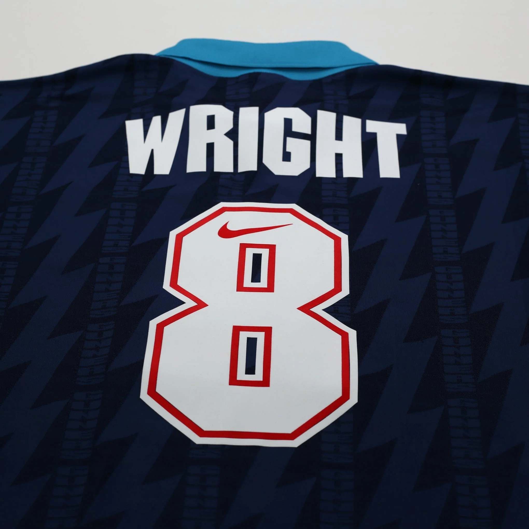 1994/95 Wright #8 Arsenal Vintage Nike Away Football Shirt (XXL) - Image 11