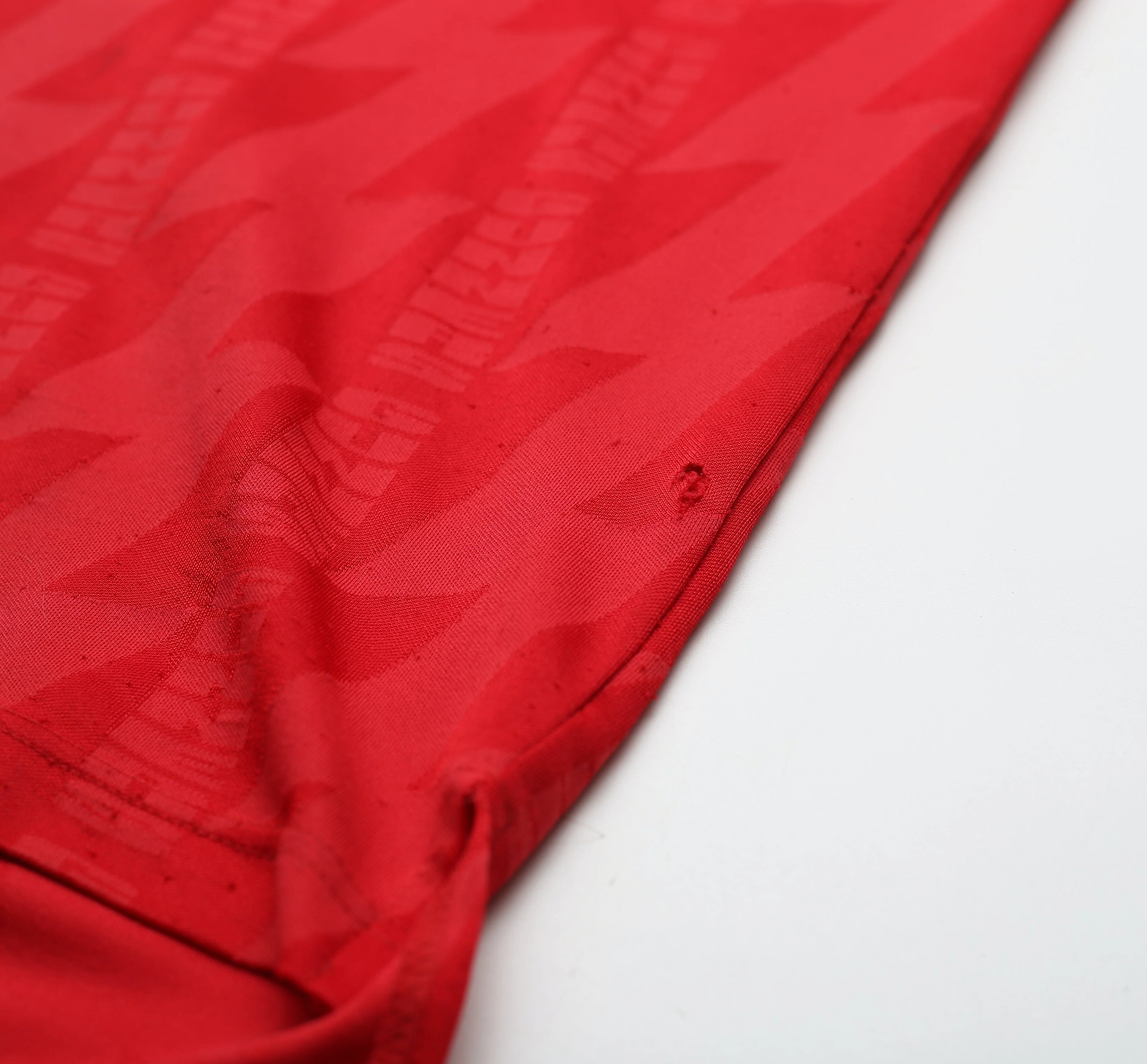 1994/96 BERGKAMP #10 Arsenal Nike Home Football Shirt (L) - Image 12