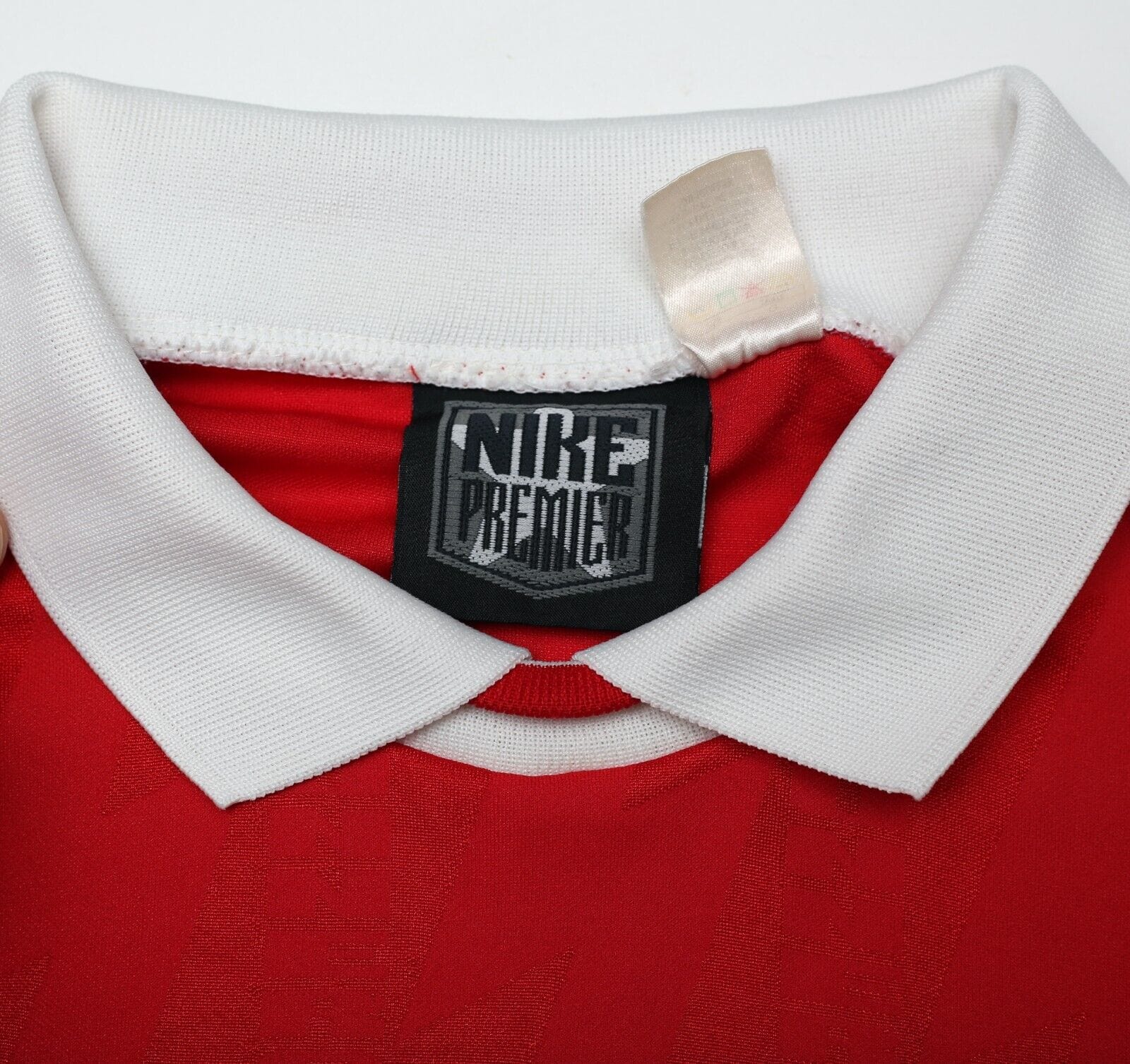 1994/96 Bergkamp #10 Arsenal Vintage Nike Home Football Shirt (L) - Image 14