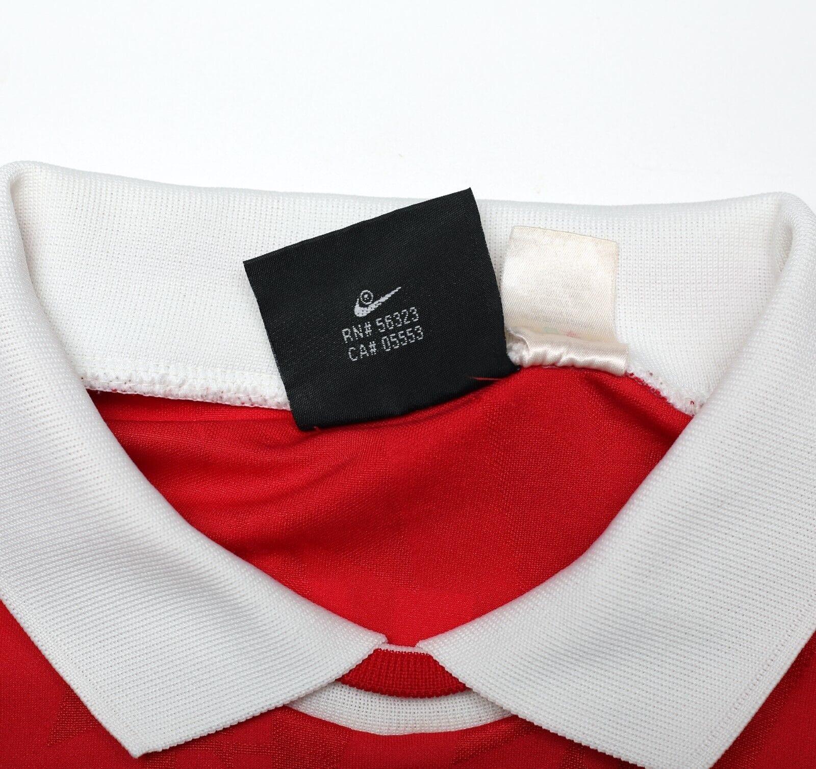 1994/96 Bergkamp #10 Arsenal Vintage Nike Home Football Shirt (L) - Image 16