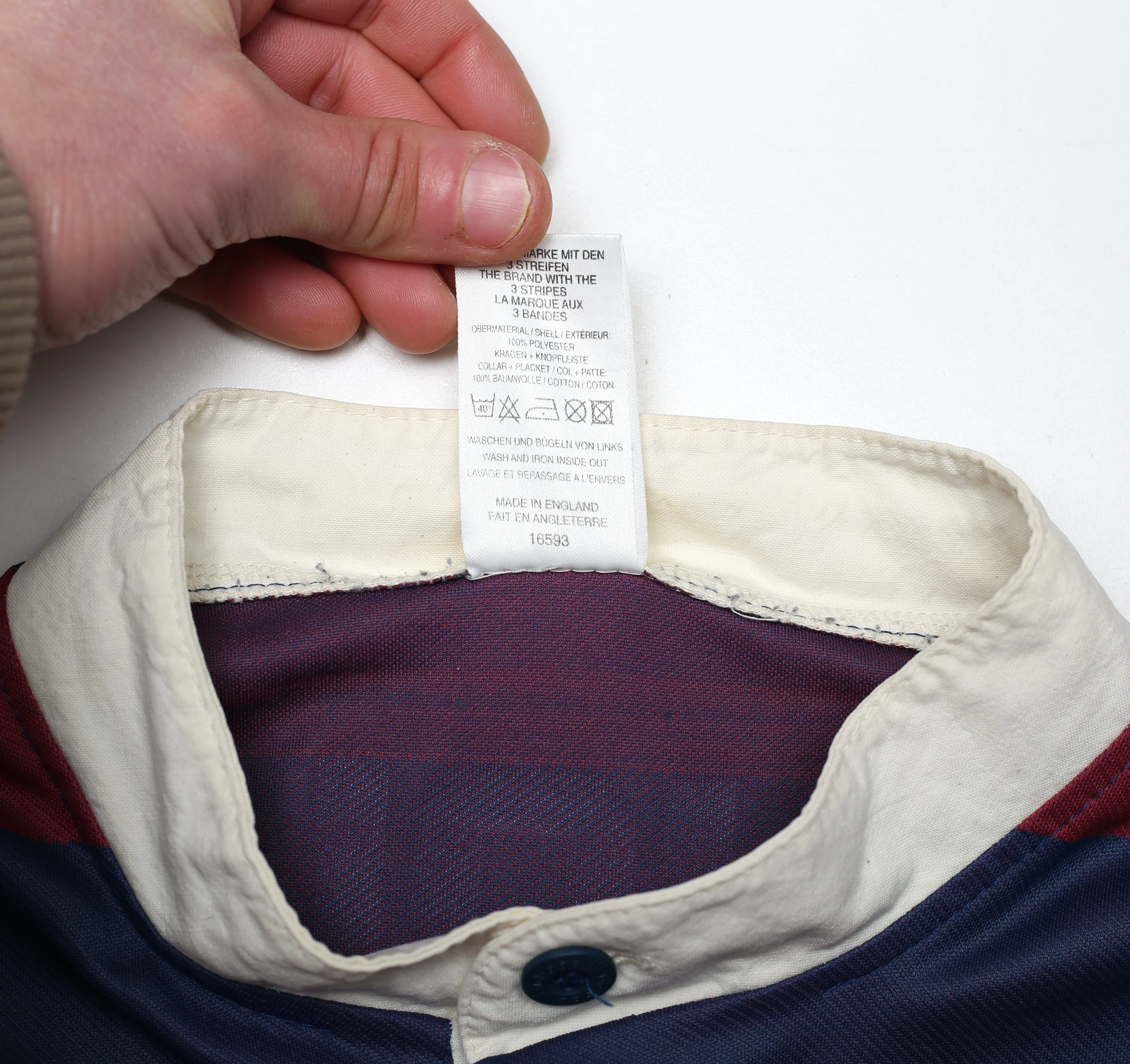 1995/96 Ginola #14 Newcastle United Vintage adidas Away Football Shirt (XL) - Image 17