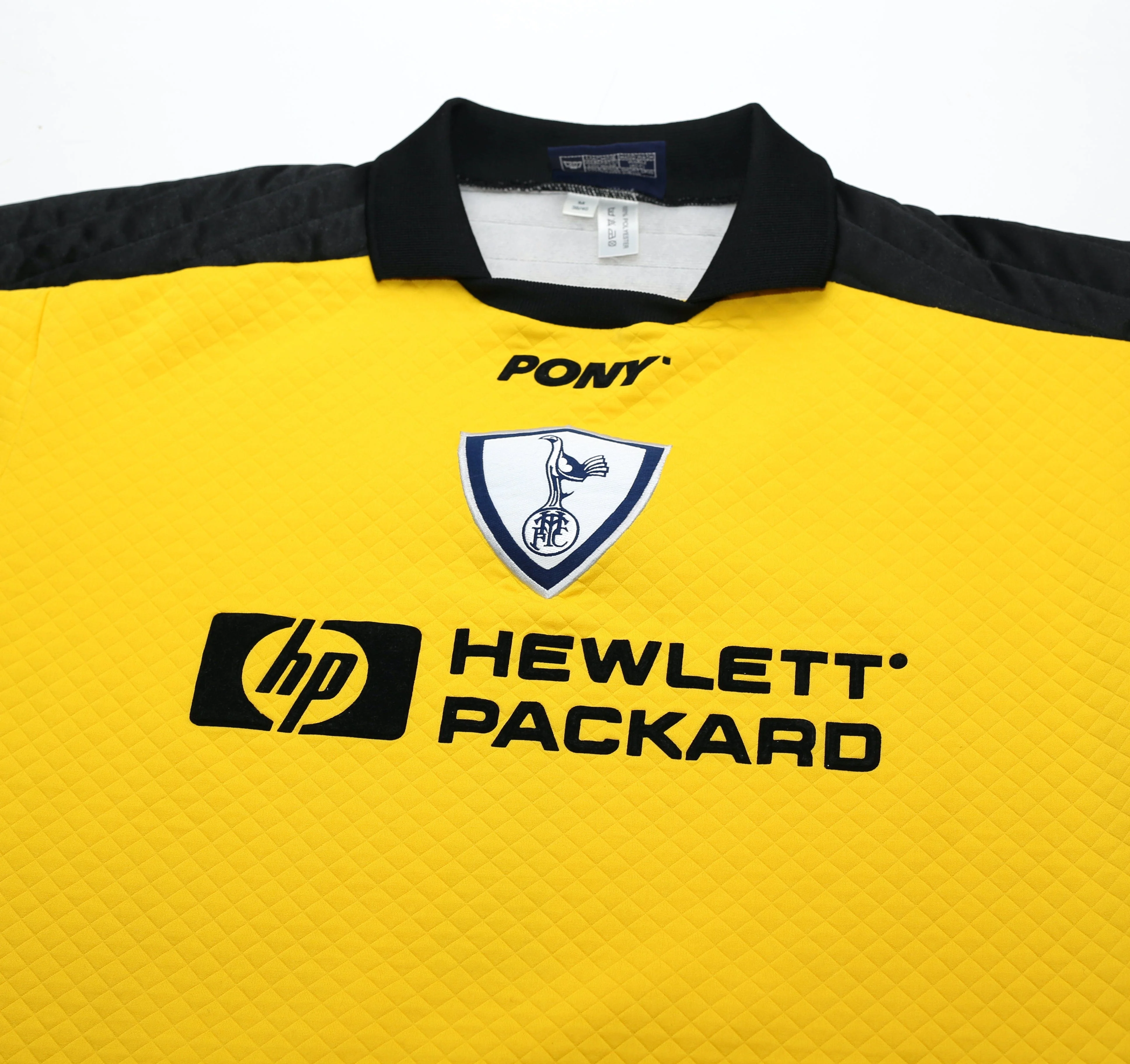 1995/96 WALKER #1 Tottenham Hotspur LS Vintage PONY GK Football Shirt (M) - Image 3