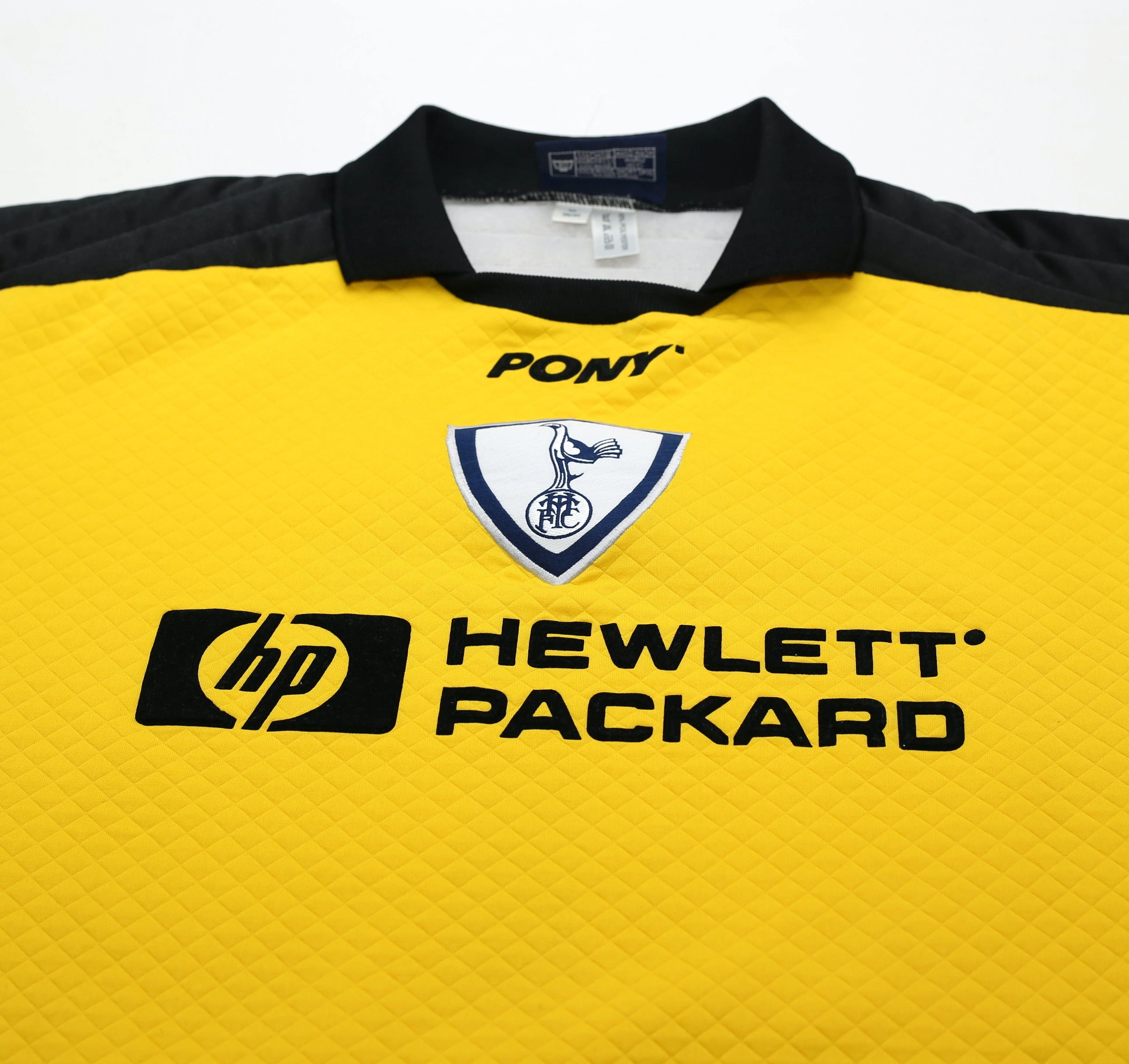 1995/96 WALKER #1 Tottenham Hotspur LS Vintage PONY GK Football Shirt (M) - Image 4