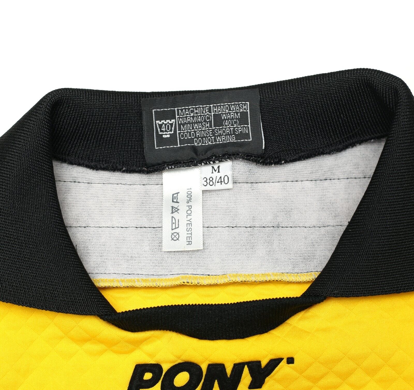 1995/96 WALKER #1 Tottenham Hotspur LS Vintage PONY GK Football Shirt (M) - Image 11