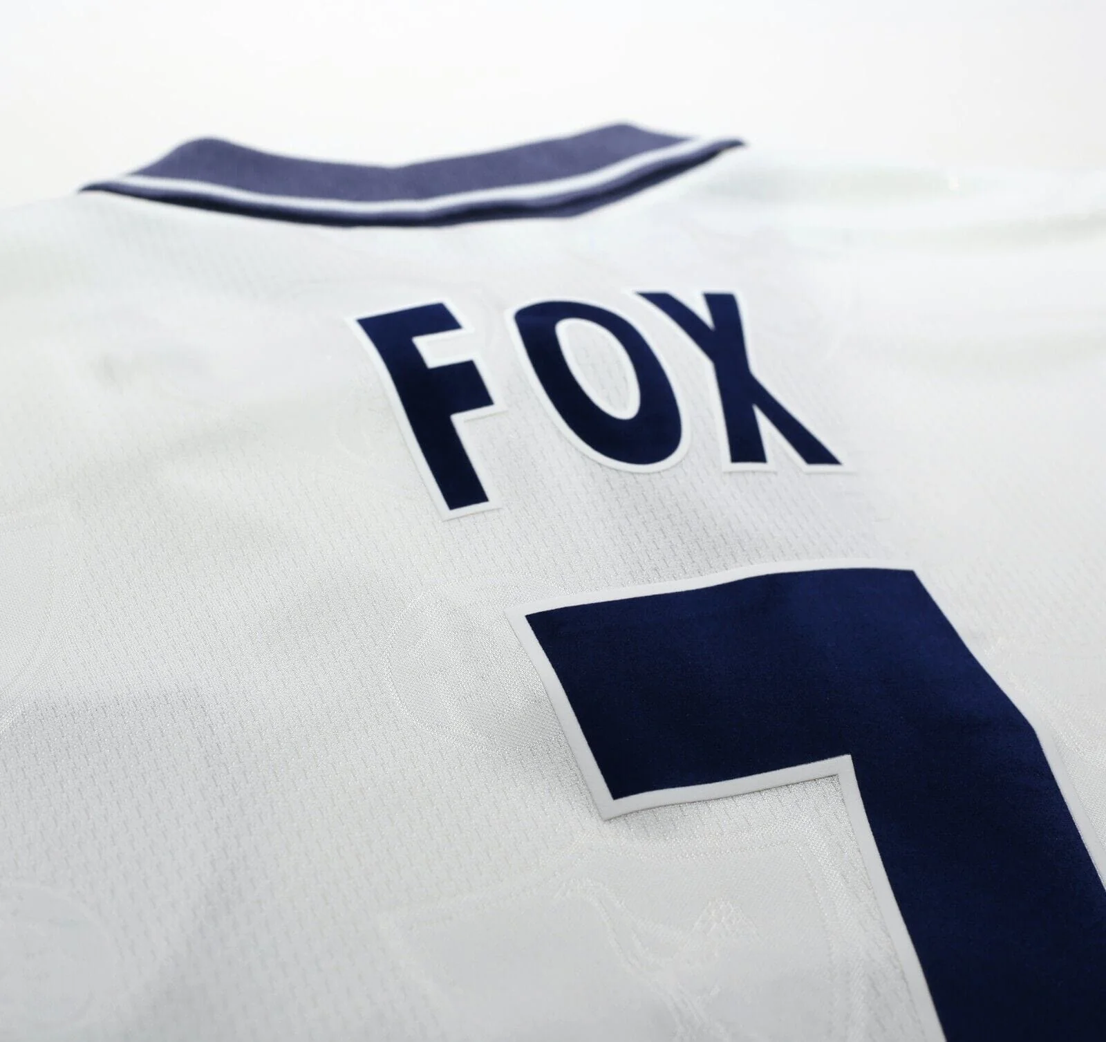 1995/97 Fox #7 Tottenham Hotspur Vintage PONY Home Football Shirt (L) - Image 12