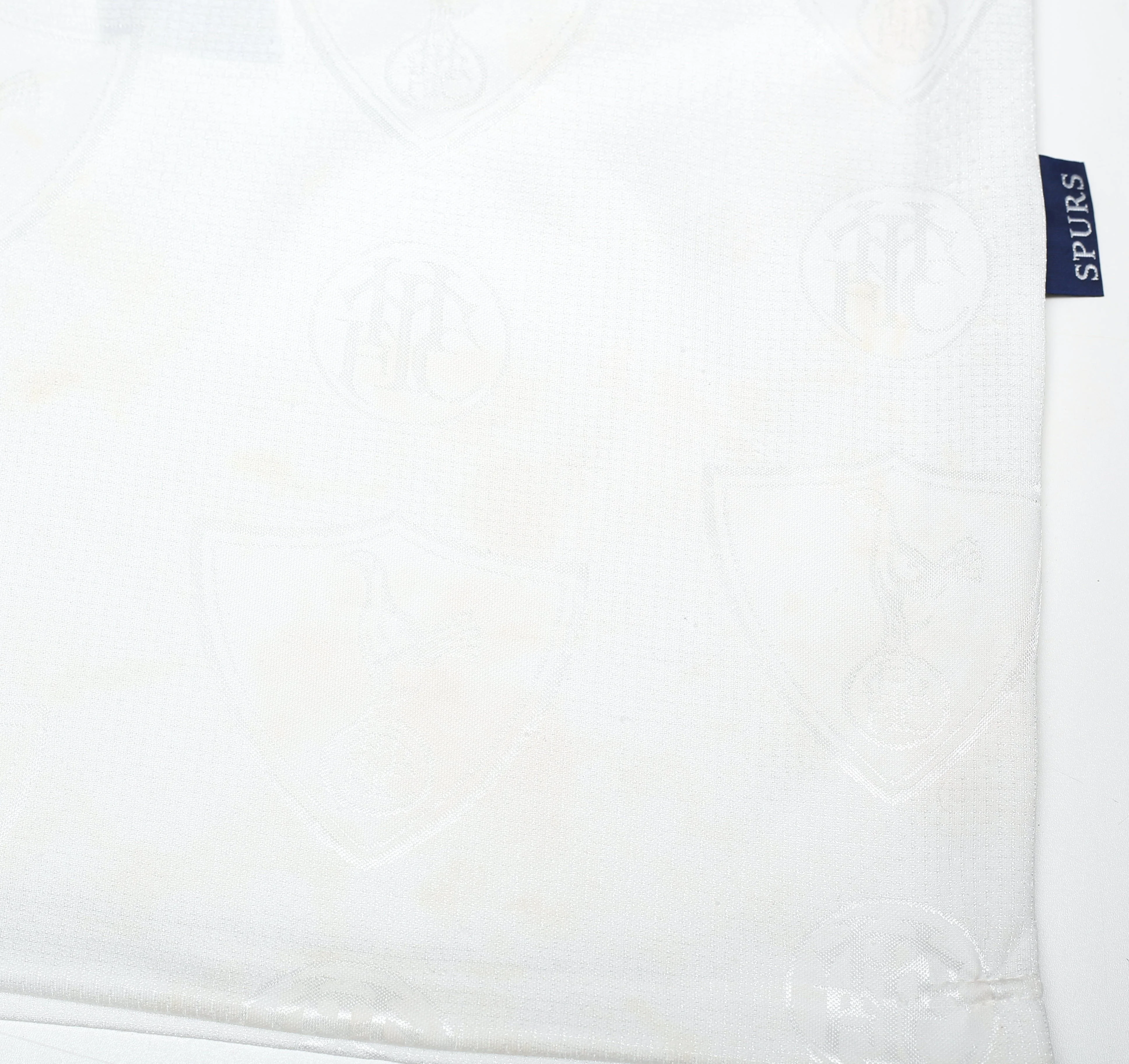 1995/97 Fox #7 Tottenham Hotspur Vintage PONY Home Football Shirt (S) - Image 7