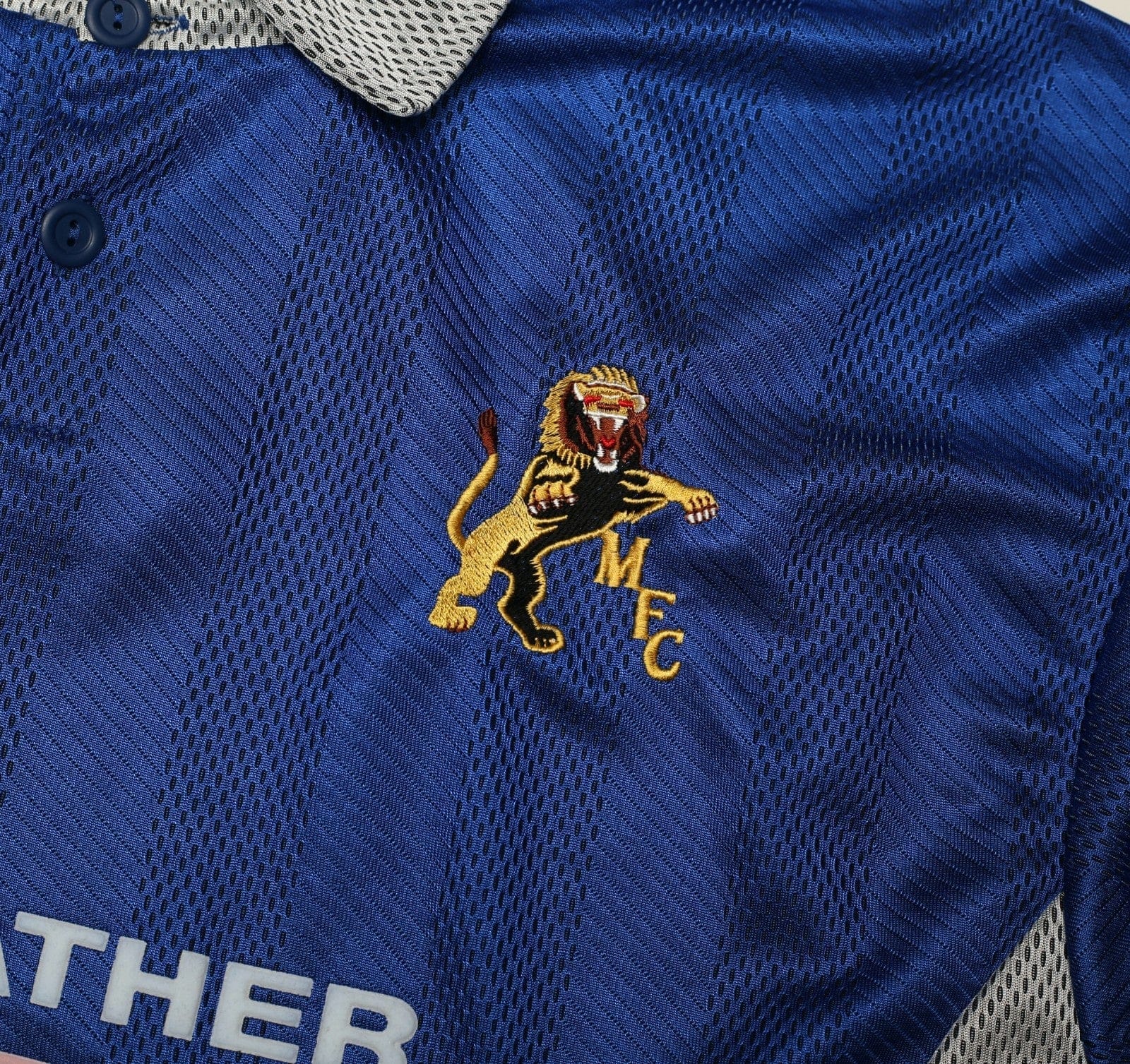 1997/99 MILLWALL Vintage Asics 'Live TV' Home Football Shirt (XL/XXL) - Image 10