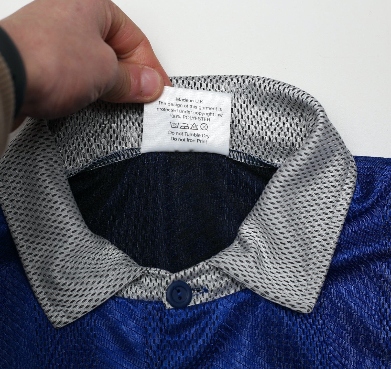 1997/99 MILLWALL Vintage Asics 'Live TV' Home Football Shirt (XL/XXL) - Image 12