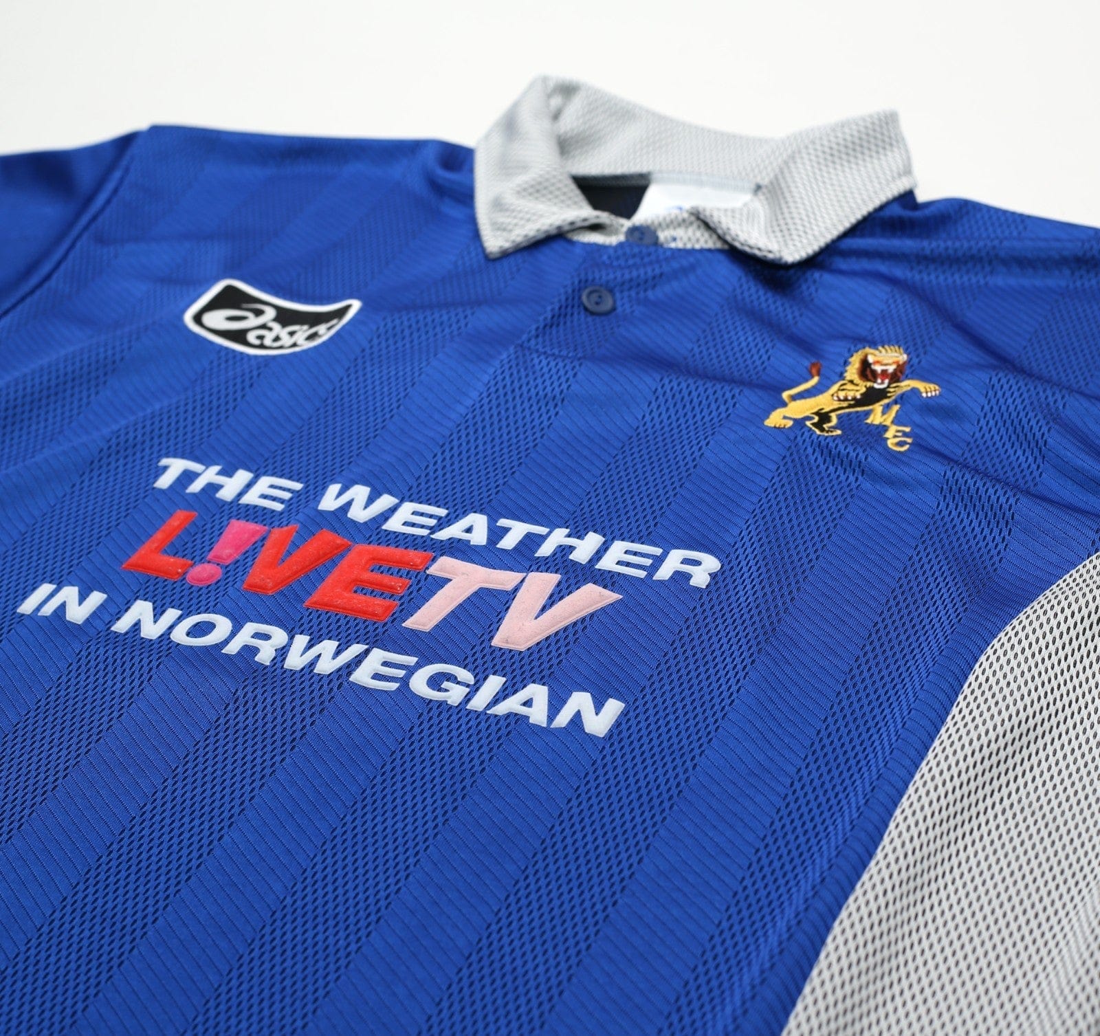 1997/99 MILLWALL Vintage Asics 'Live TV' Home Football Shirt (XL/XXL) - Image 5