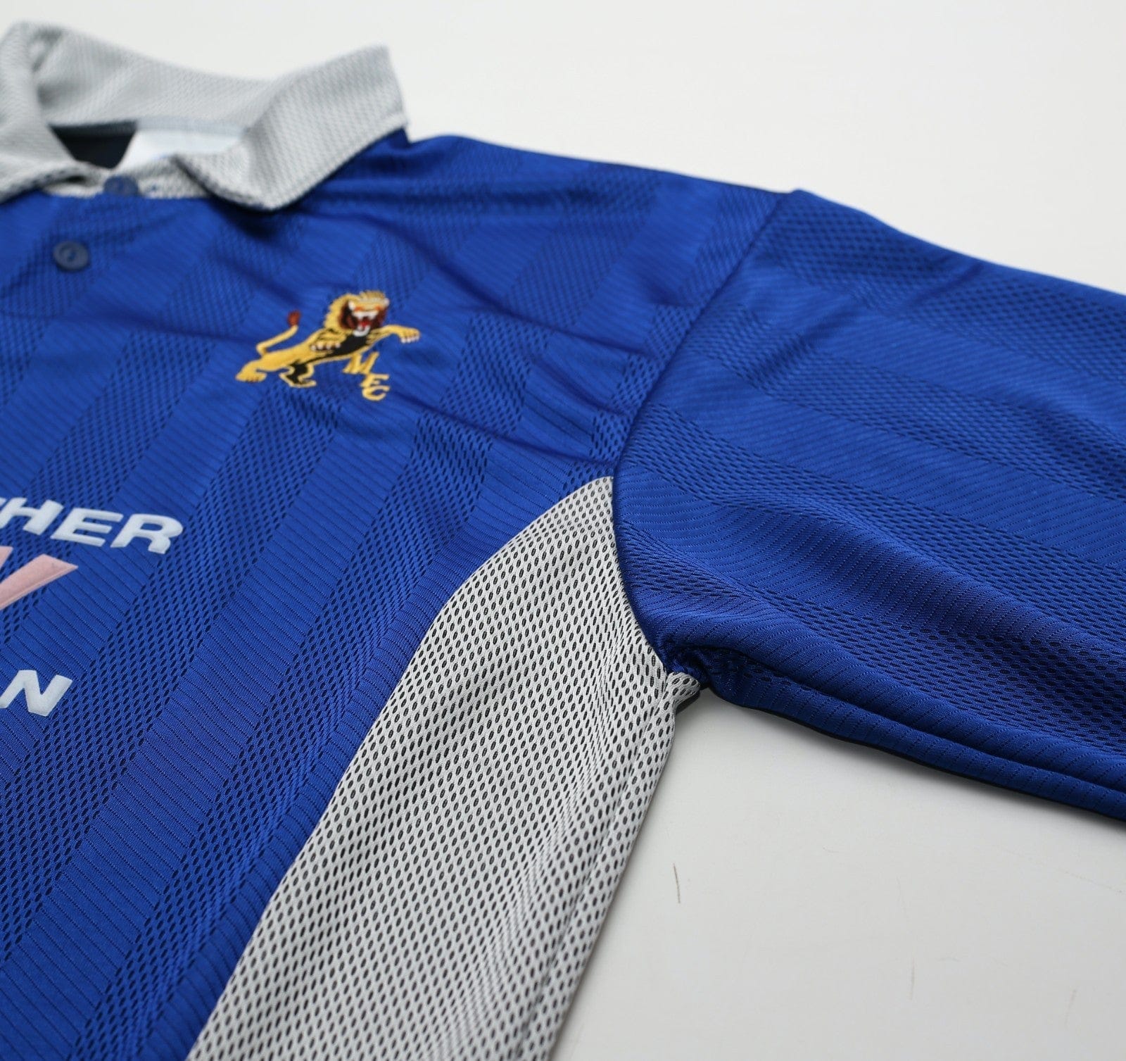 1997/99 MILLWALL Vintage Asics 'Live TV' Home Football Shirt (XL/XXL) - Image 6