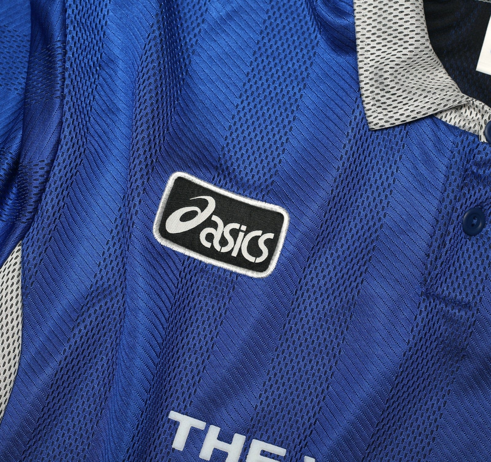 1997/99 MILLWALL Vintage Asics 'Live TV' Home Football Shirt (XL/XXL) - Image 9