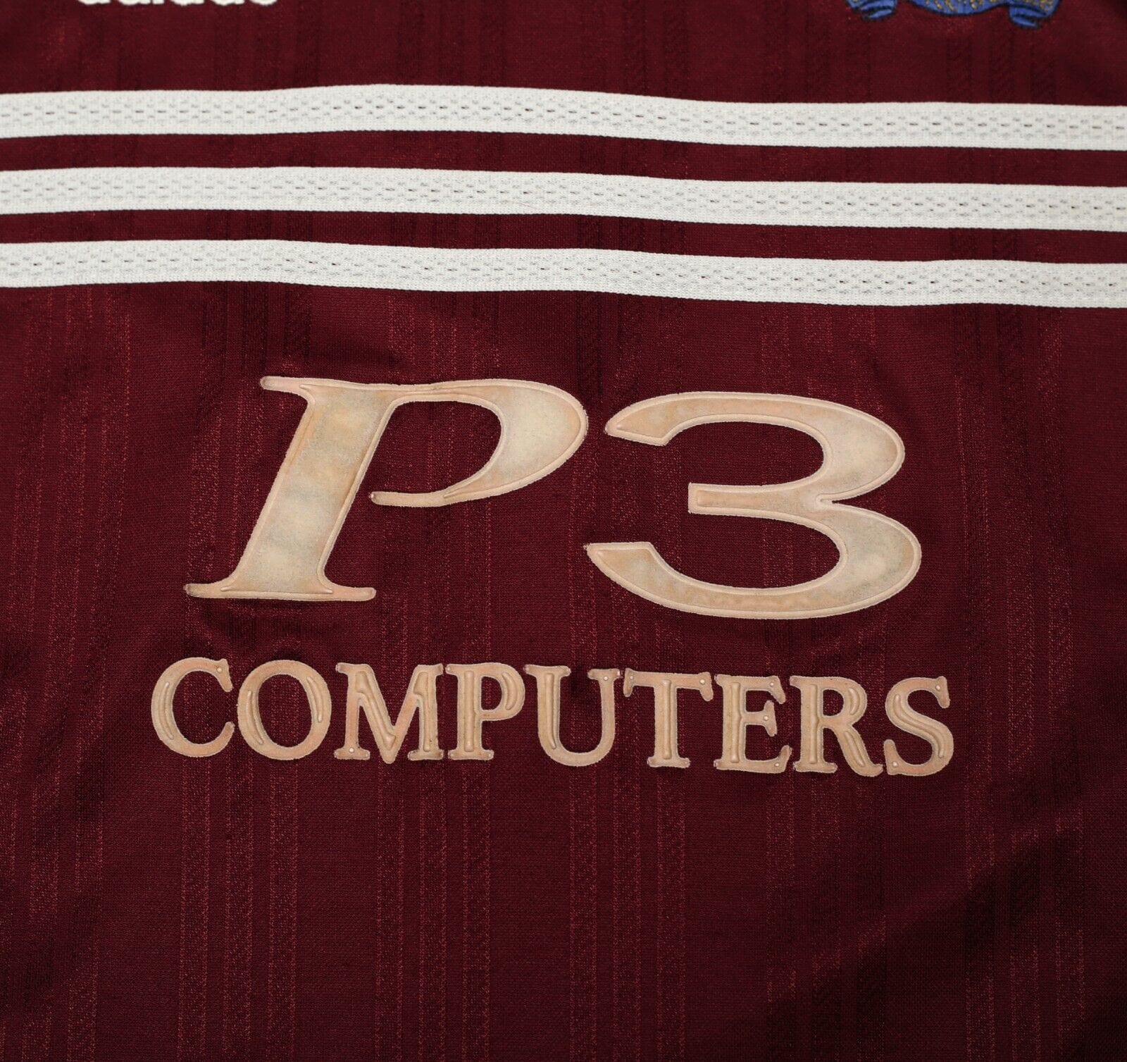 1998/99 BURNLEY FC Vintage adidas Home Football Shirt (L) - Image 9