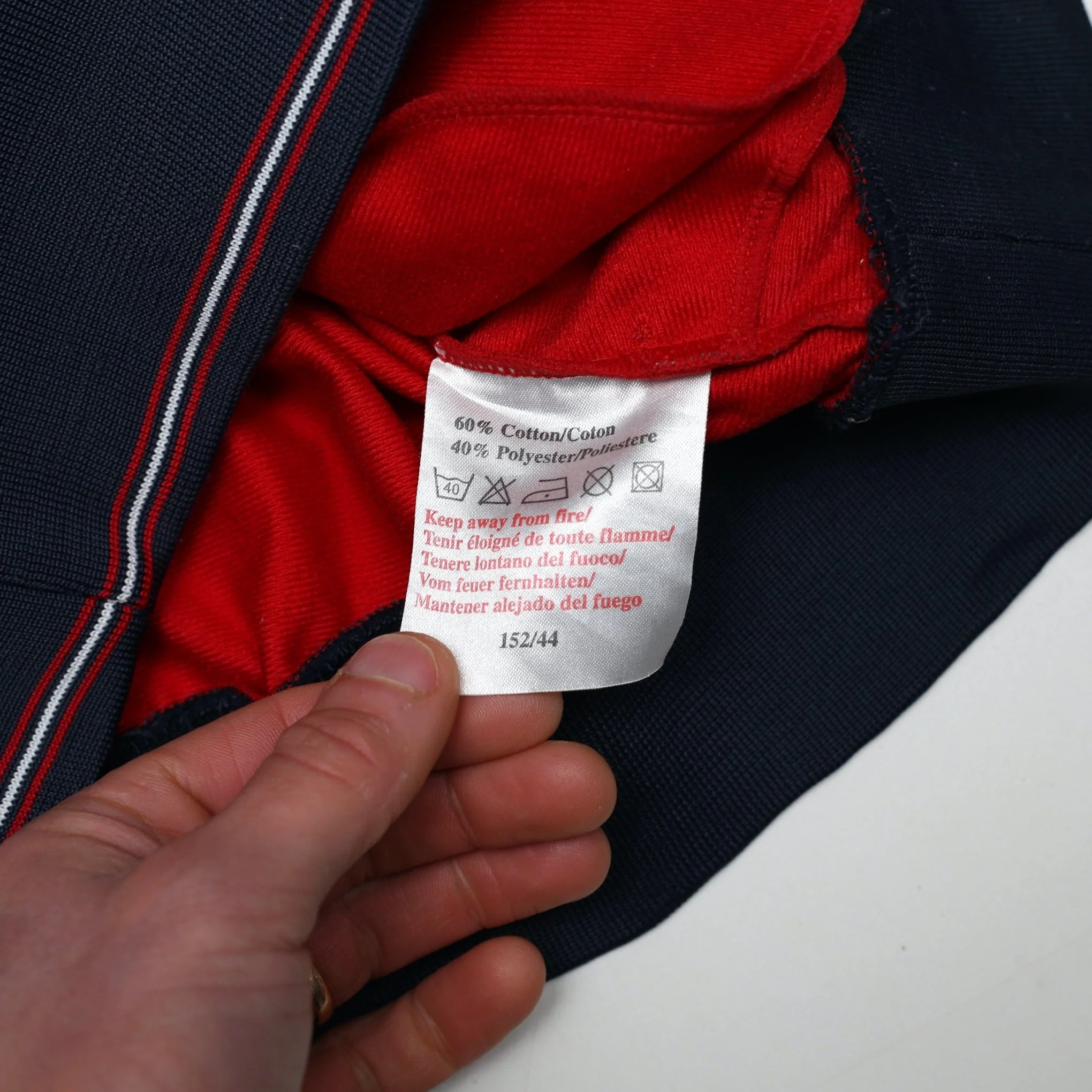 1999/00 England Retro Umbro Football Track Top Jacket (S) 80's Style - Image 12