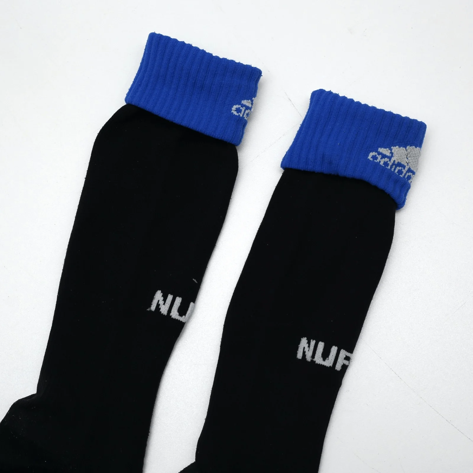 1999/01 Newcastle United Vintage adidas Home Kit Football Socks (Adults) - Image 3