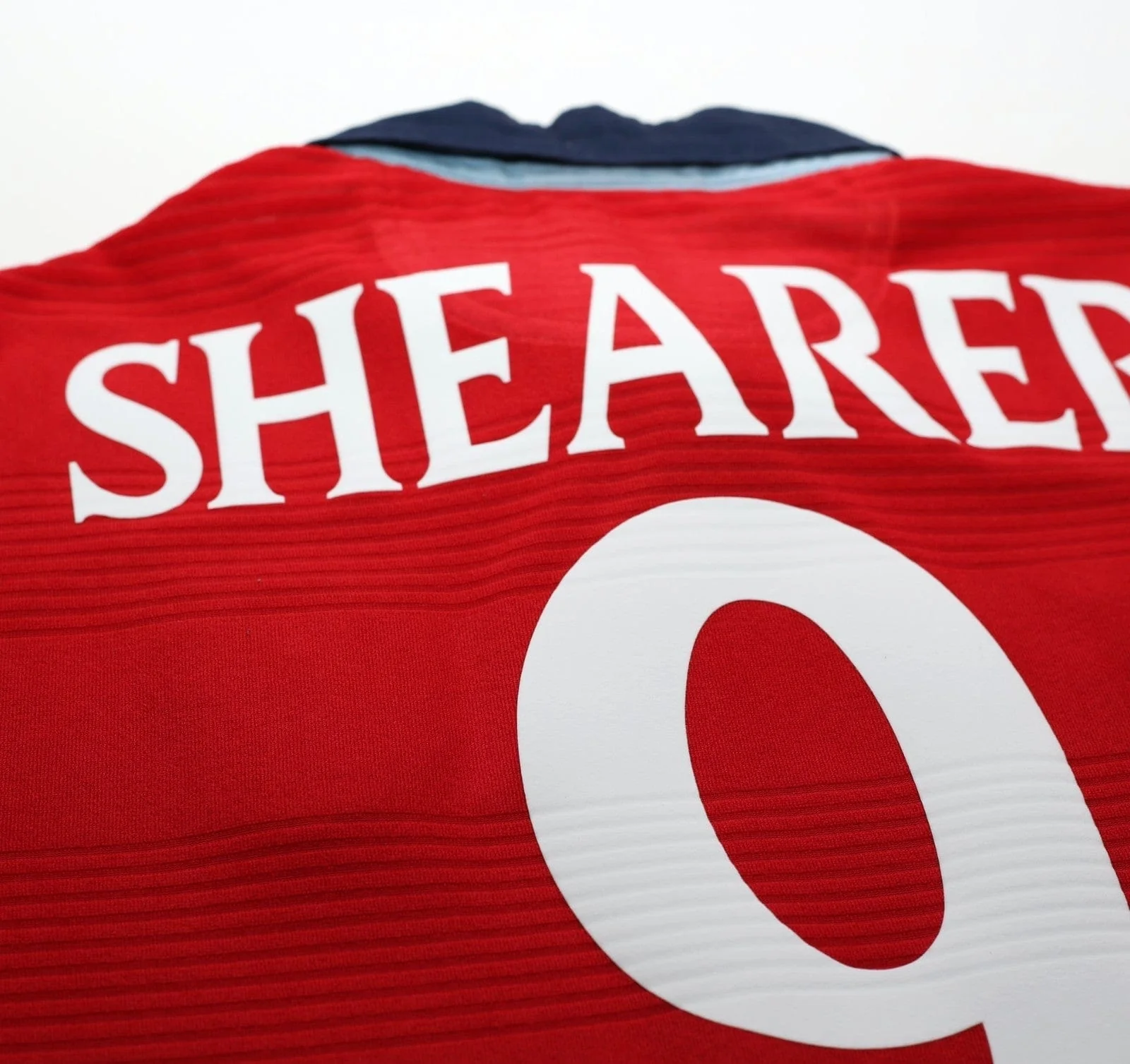 1999/01 SHEARER #9 England Vintage Umbro Away Football Shirt (L) Euro 2000 - Image 11