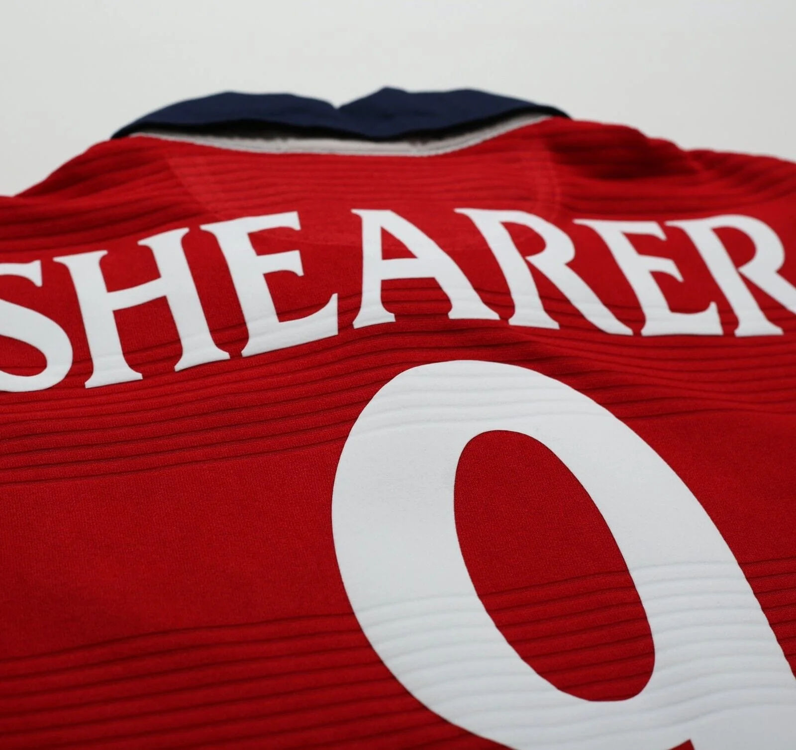 1999/01 SHEARER #9 England Vintage Umbro Away Football Shirt (XL) Euro 2000 - Image 10