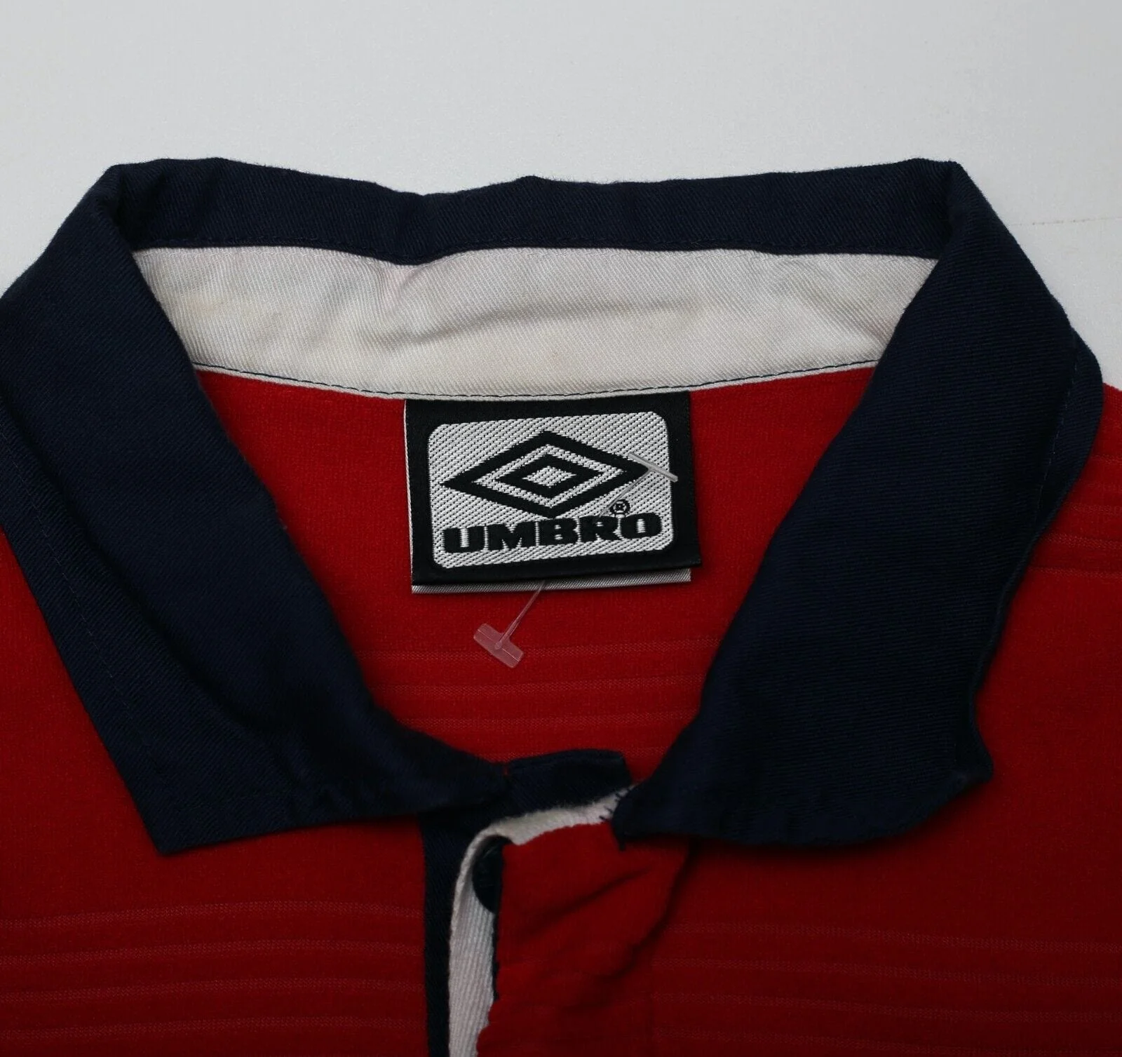 1999/01 SHEARER #9 England Vintage Umbro Away Football Shirt (XL) Euro 2000 - Image 11