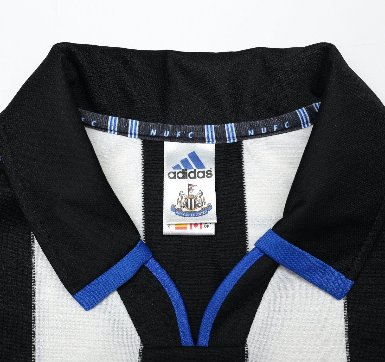 1999 SHEARER #9 Newcastle United Vintage adidas FA Cup Final Football Shirt (S) - Image 17