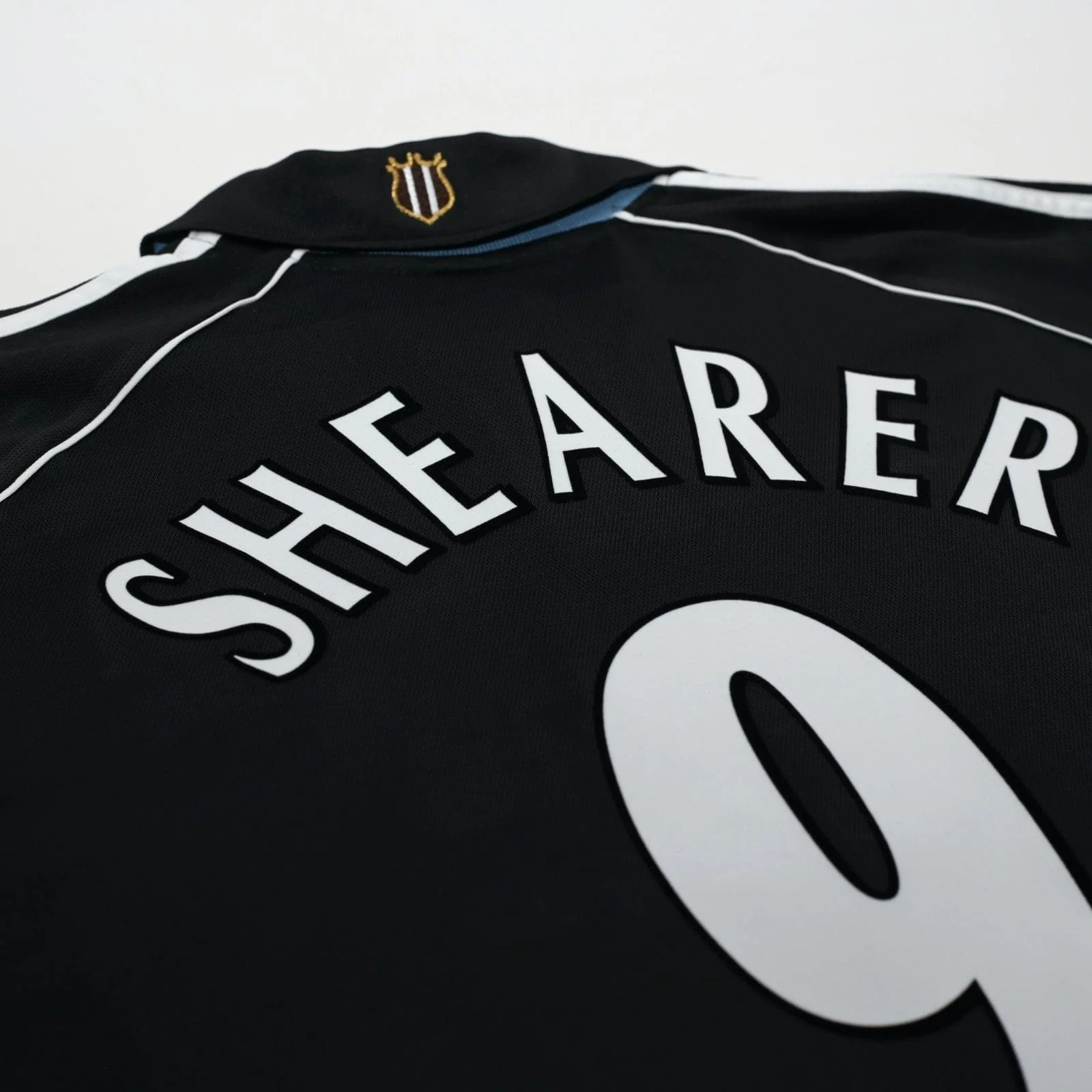 2000/01 Shearer #9 Newcastle United Vintage adidas Away Football Shirt (L) - Image 13