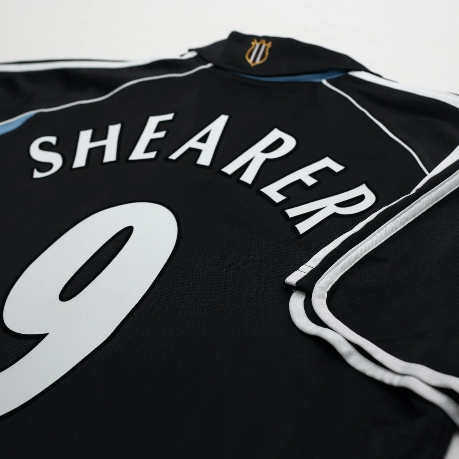 2000/01 Shearer #9 Newcastle United Vintage adidas Away Football Shirt (L) - Image 15