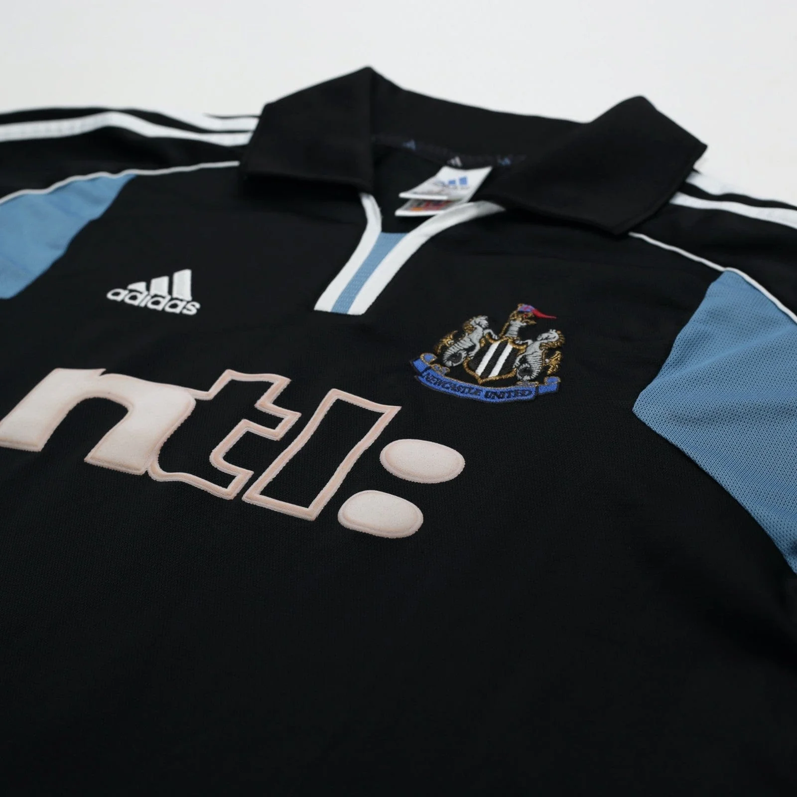 2000/01 Shearer #9 Newcastle United Vintage adidas Away Football Shirt (XL) - Image 5