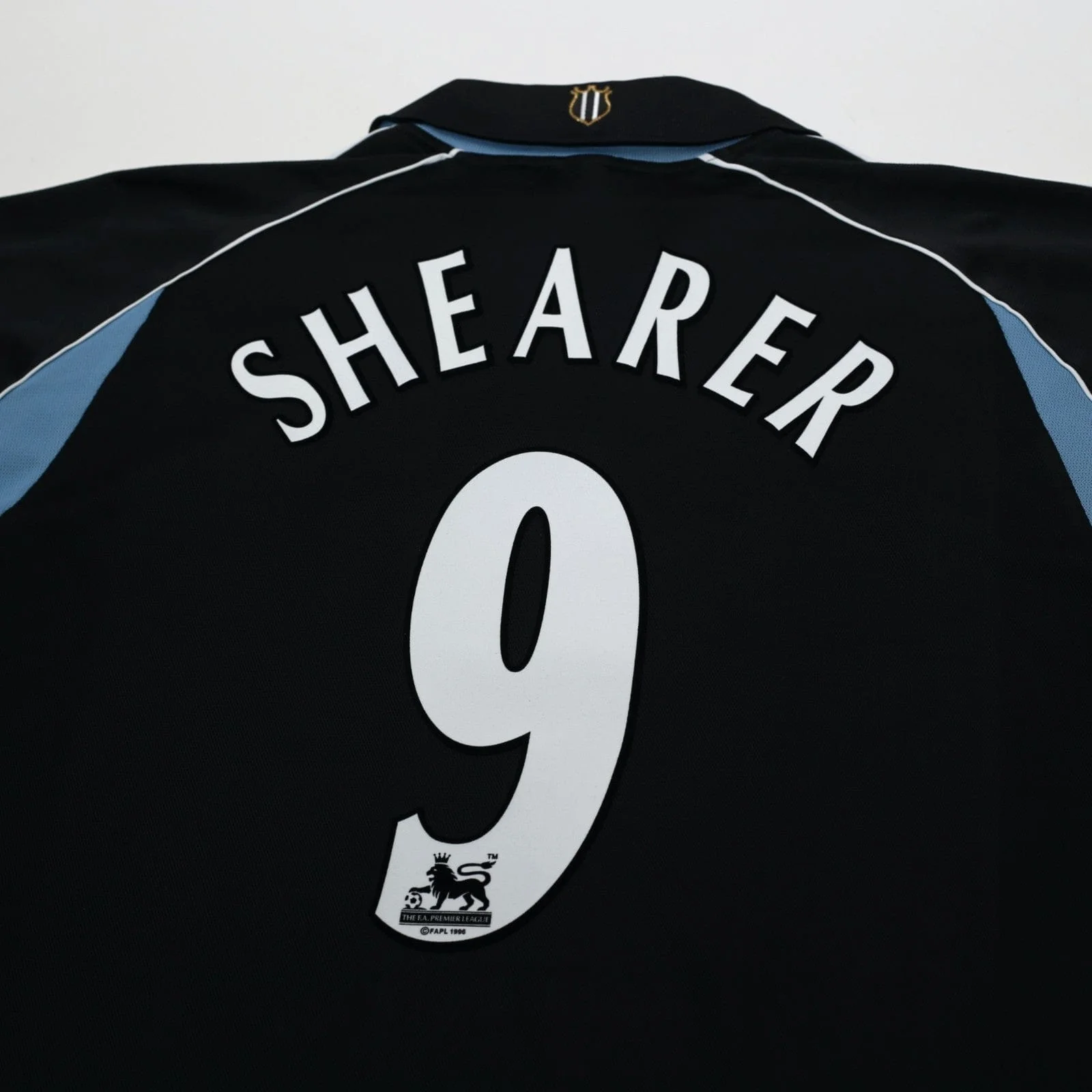 2000/01 Shearer #9 Newcastle United Vintage adidas Away Football Shirt (XL) - Image 9