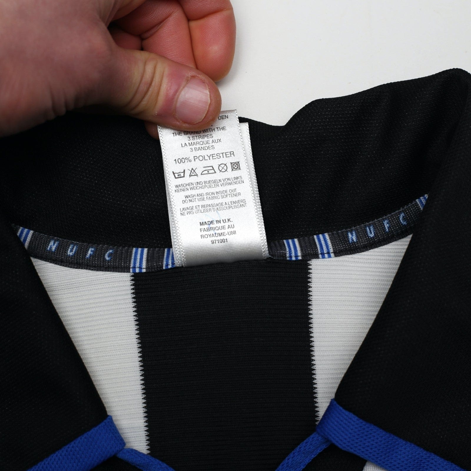 2000/01 Shearer #9 Newcastle United Vintage adidas Home Football Shirt (XL) - Image 18